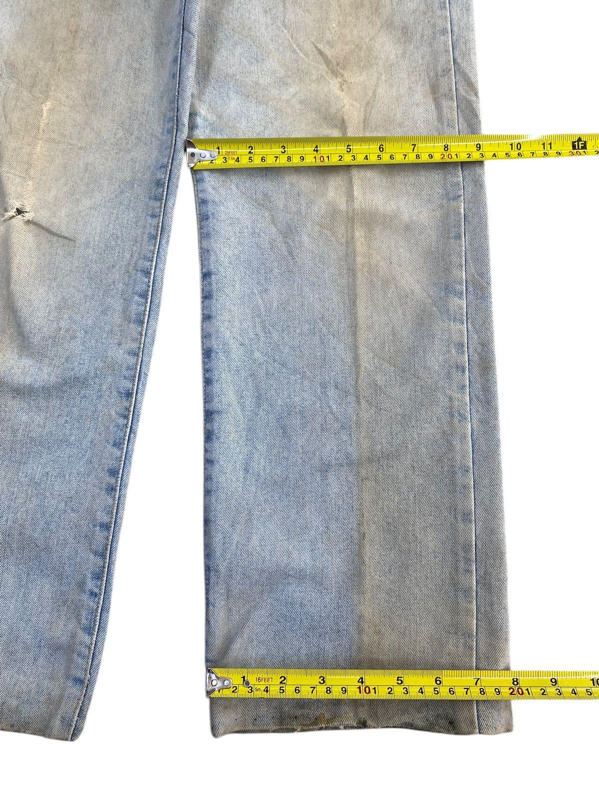 Edwin Vintage Edwin Dirty Mud Wash Style Ripped Jeans Size US 28 / EU 44 - 6 Thumbnail