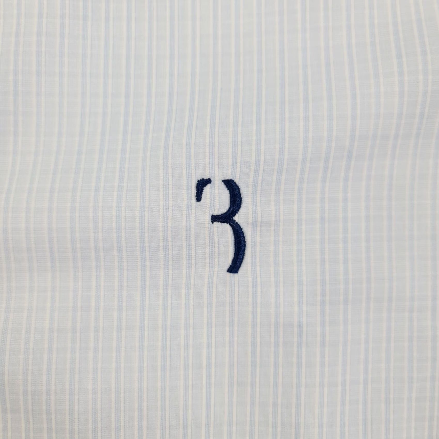 Vintage Billionaire Couture Mens Shirt Light Blue XL 17 Check Cotton Button Up Size US XL / EU 56 / 4 - 4 Thumbnail