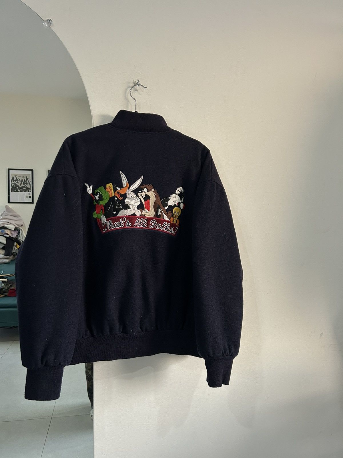 Warner Bros Looney Tunes Varsity Jacket Size US M / EU 48-50 / 2 - 3 Thumbnail
