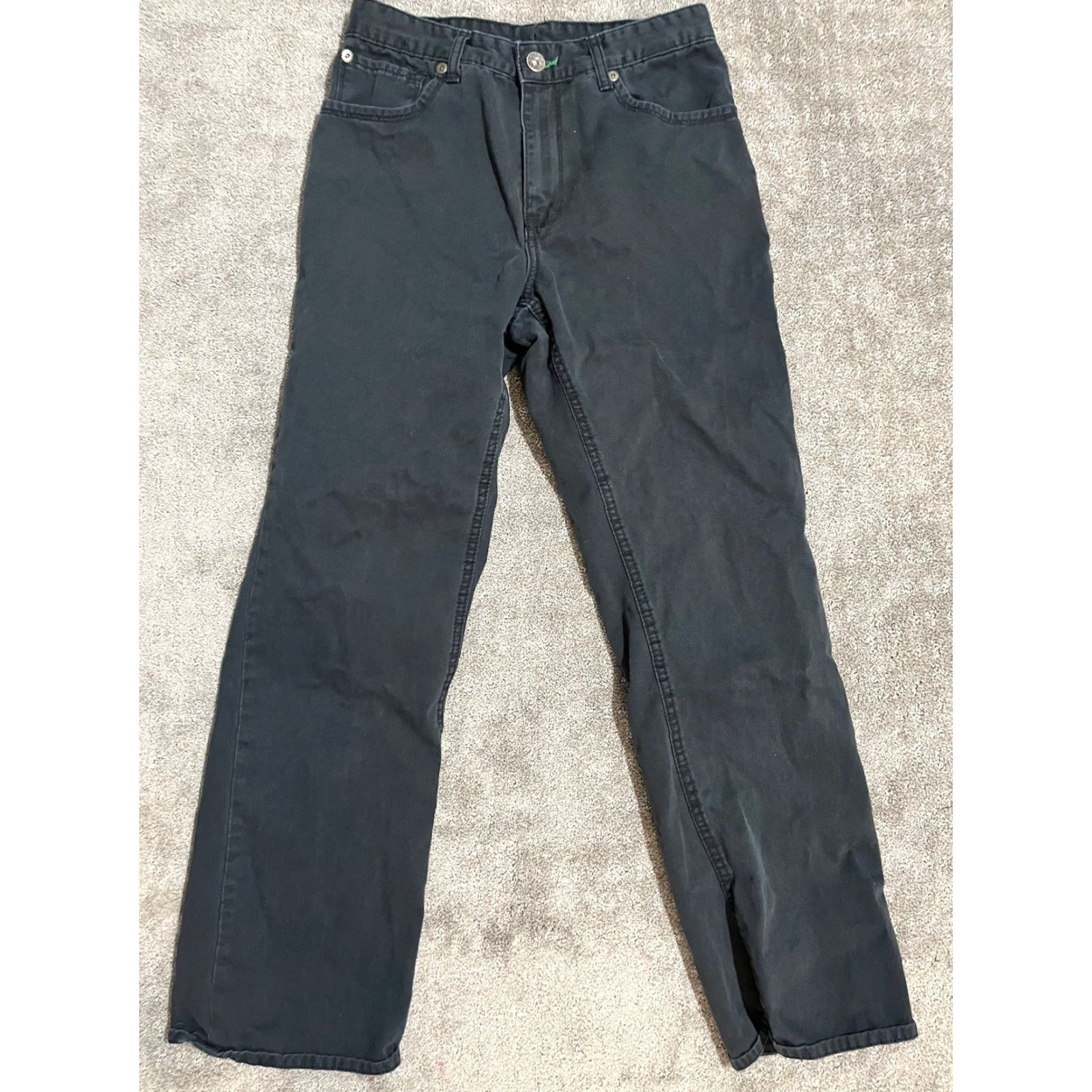 Tommy Hilfiger Tommy Hilfiger Mens Pants Black Solid 32x32 Regular Inseam 32 Dress Pants Casual Business Slimming Modern Fit Mens Size US 32 / EU 48 - 3 Thumbnail
