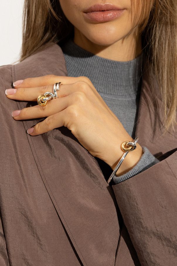 Bottega Veneta o1n1vont1124 Size: M / Loop Bracelet in Silver Size ONE SIZE - 2 Thumbnail