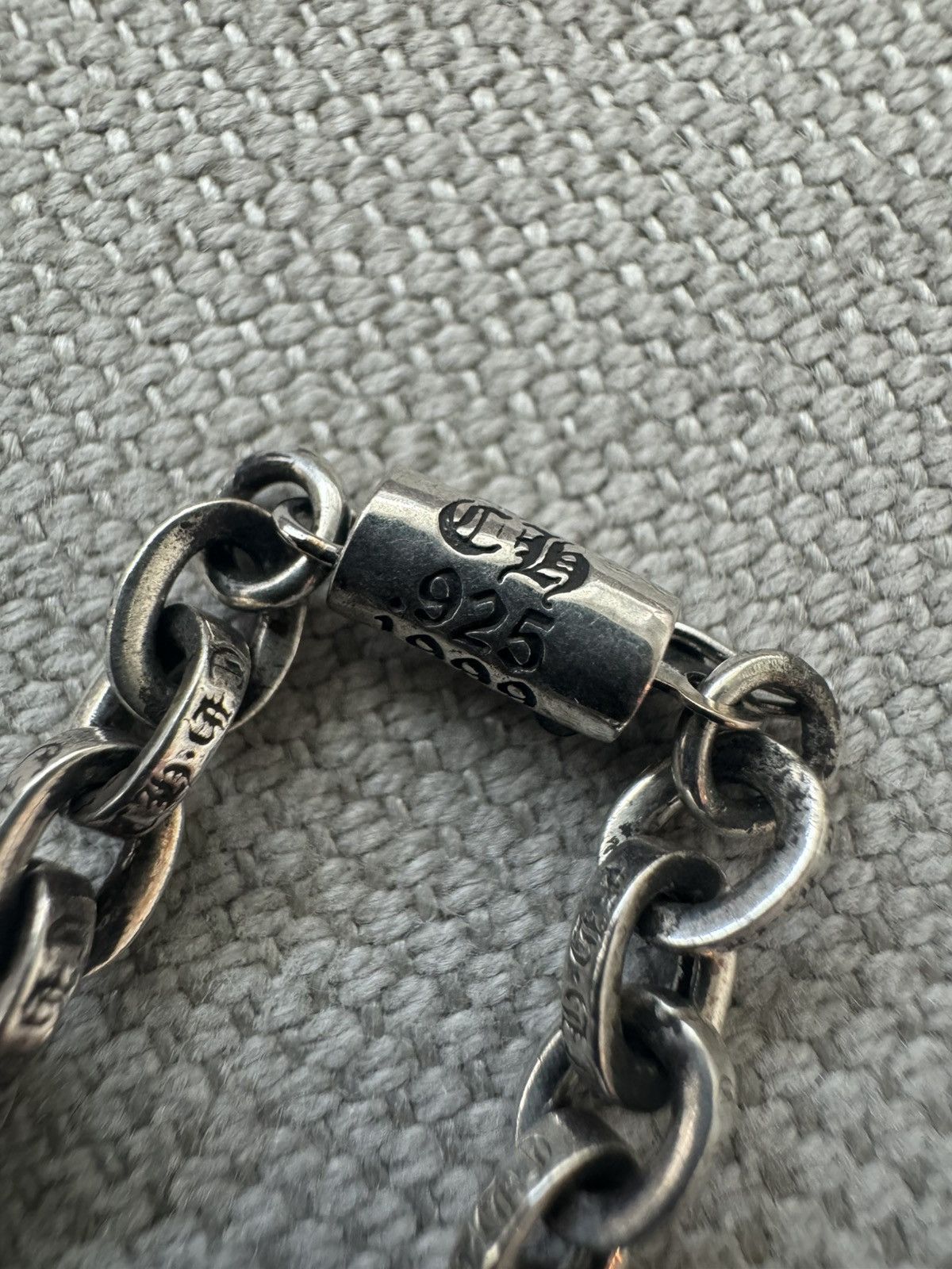 Chrome Hearts Chrome Hearts Sterling Silver Paper Chain Necklace Size ONE SIZE - 7 Thumbnail