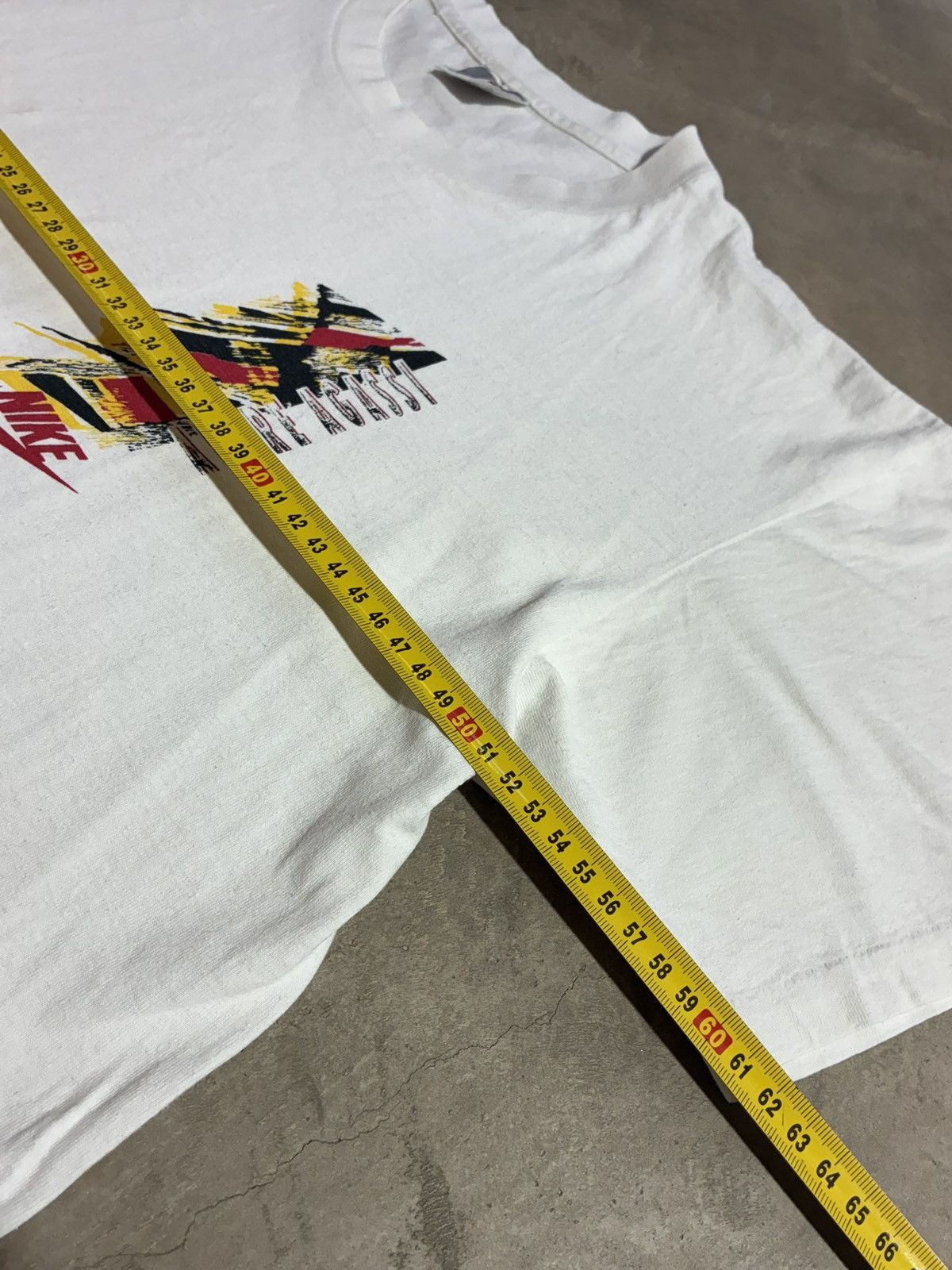 Nike Vintage Nike Andre Agassi Tennis White L T Shirt USA 90s Size US L / EU 52-54 / 3 - 13 Thumbnail