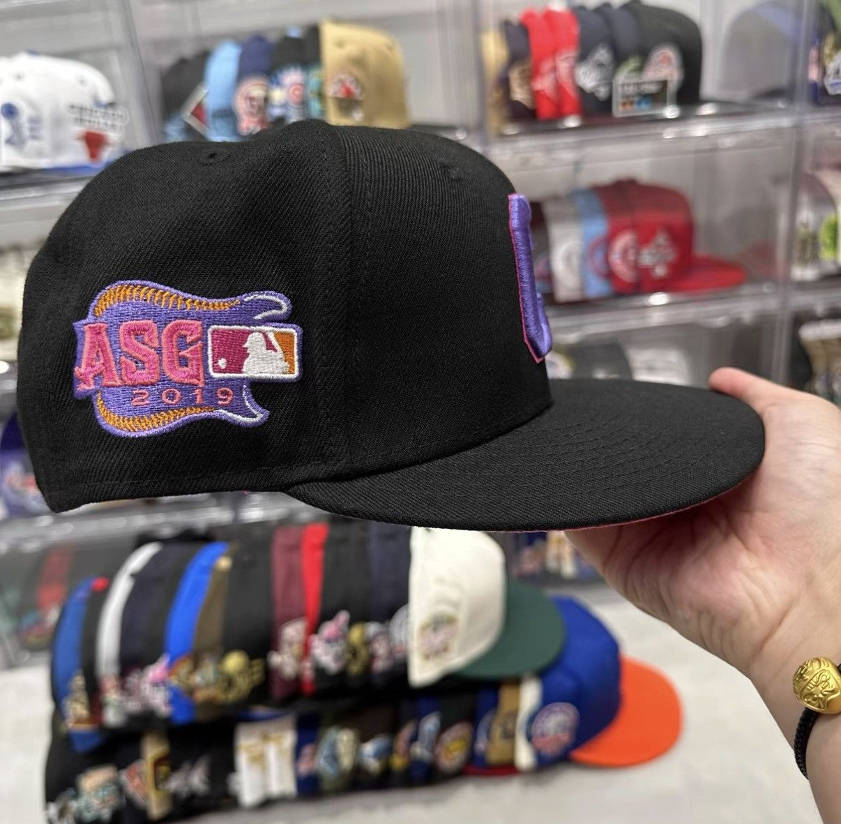 New Era New Era MLB Cleveland Indians 2019 All-Star Baseball Cap J32 Size ONE SIZE - 2 Thumbnail