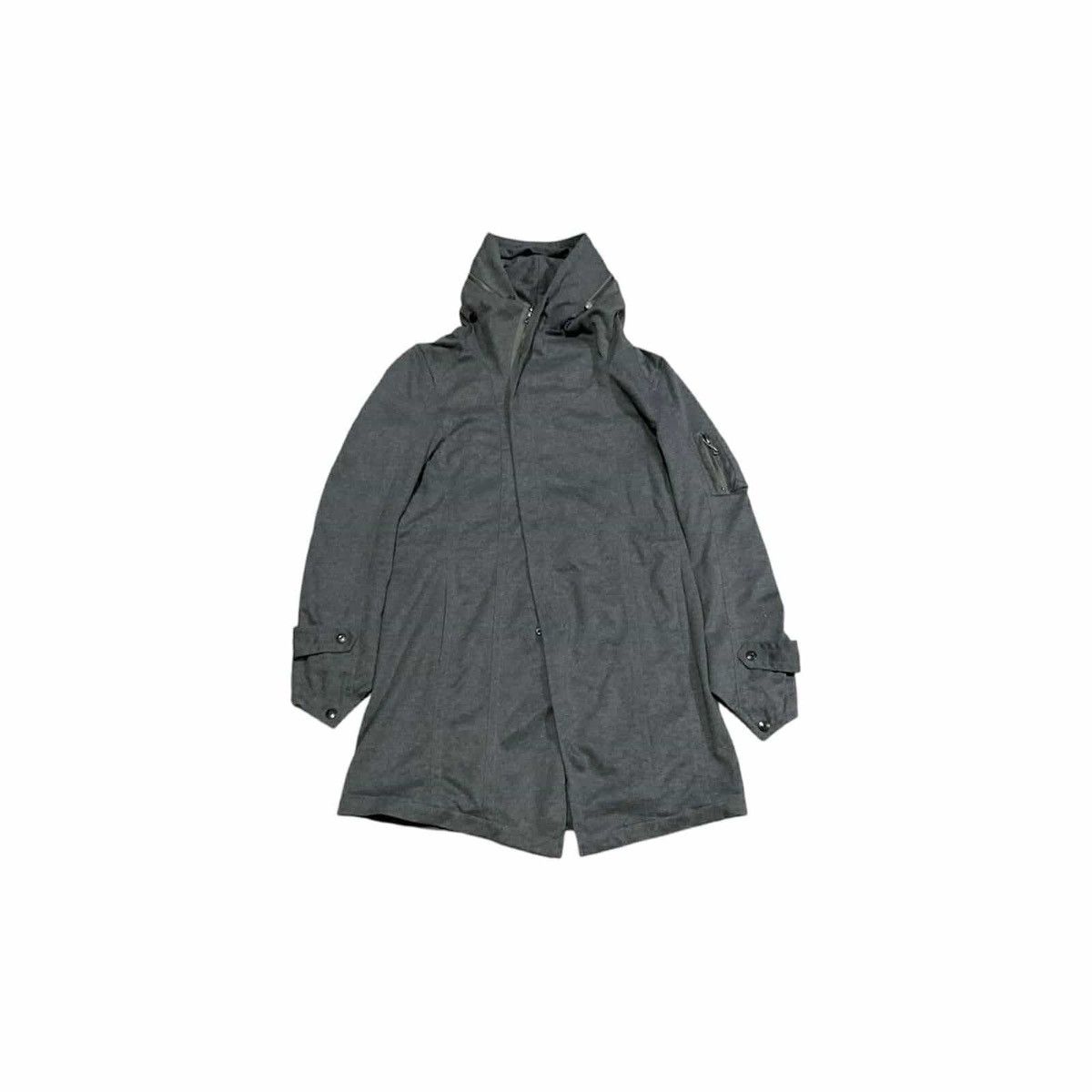 Japanese Brand × Schlussel × Tornado Mart 🔥Japanese Y2K Schlussel Assassins Jacket Assymetric Hooded Size US L / EU 52-54 / 3 - 3 Thumbnail