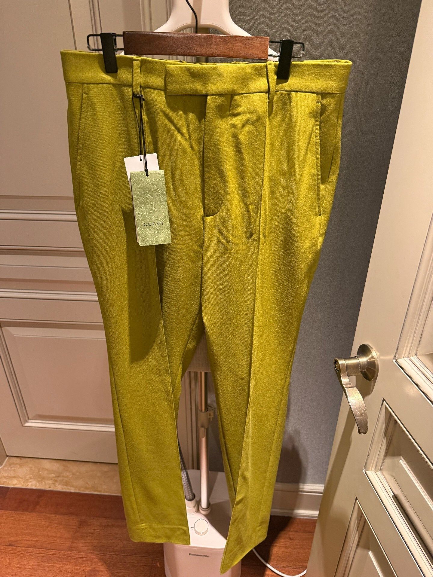 Gucci Gucci Mustard Wool Trousers Size 48 Size US 32 / EU 48 - 7 Thumbnail