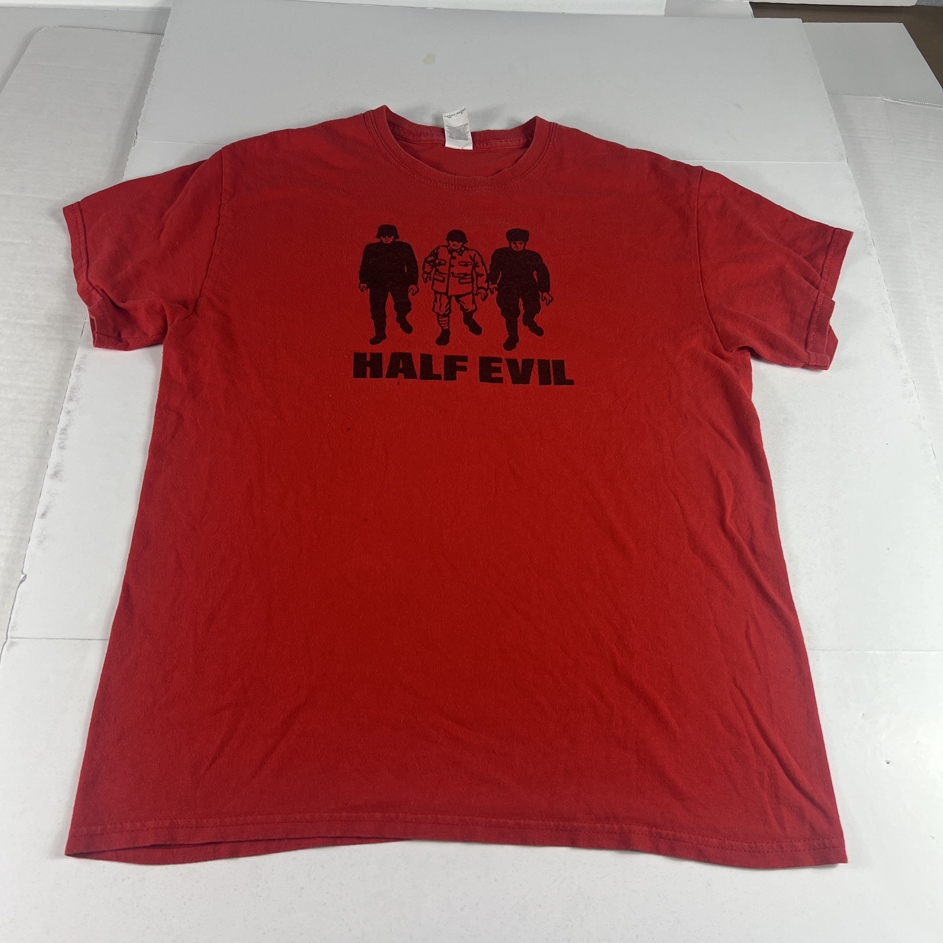 Half Evil Half Evil 333 Shirt Red Black Faded Soldier Short Sleeve Tee Size US M / EU 48-50 / 2 - 1 Thumbnail
