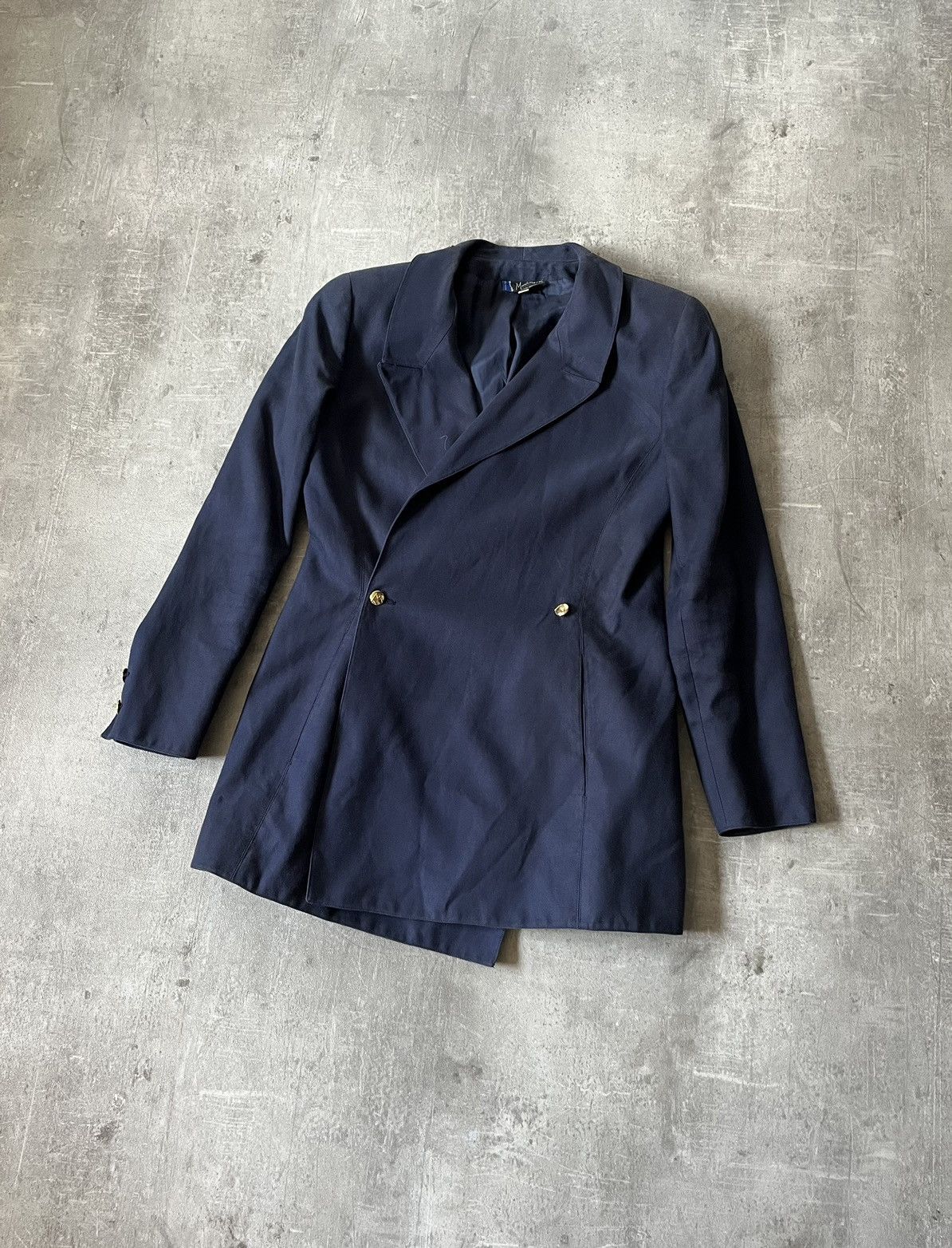 Claude Montana Vintage Claude Montana Paris women navy blezer Size US S / EU 44-46 / 1 - 1 Thumbnail