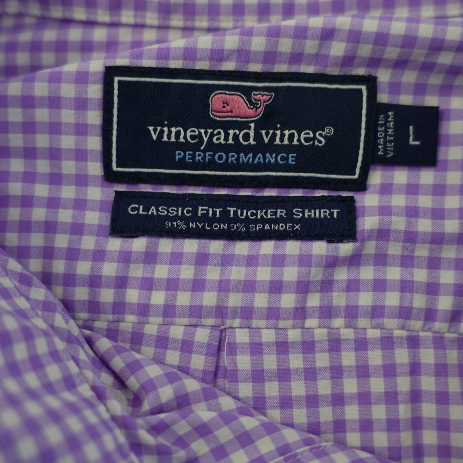 Vineyard Vines Vineyard Vines Performance Classic Fit Tucker Shirt Large Pu Size US L / EU 52-54 / 3 - 9 Thumbnail