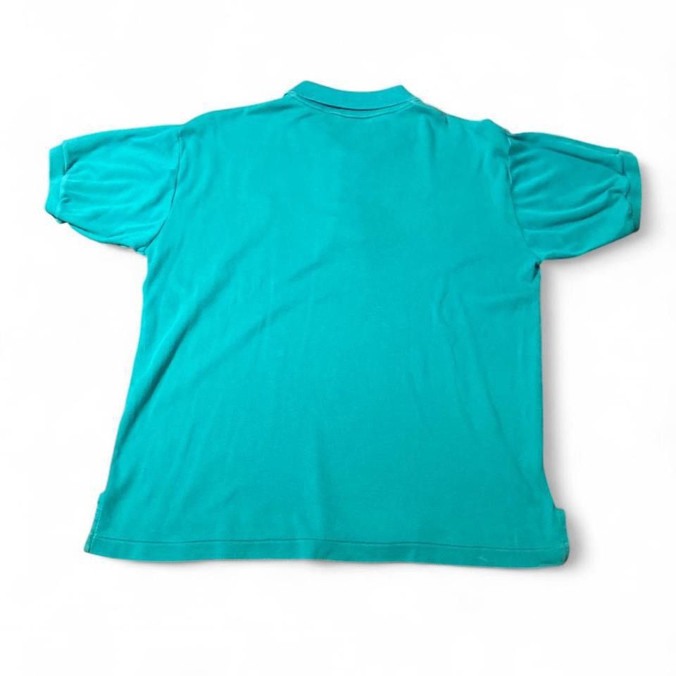 Hard Rock Cafe Turquoise Single Stitch Hard Rock Cafe Tokyo Polo Shirt 90s Size US M / EU 48-50 / 2 - 2 Thumbnail