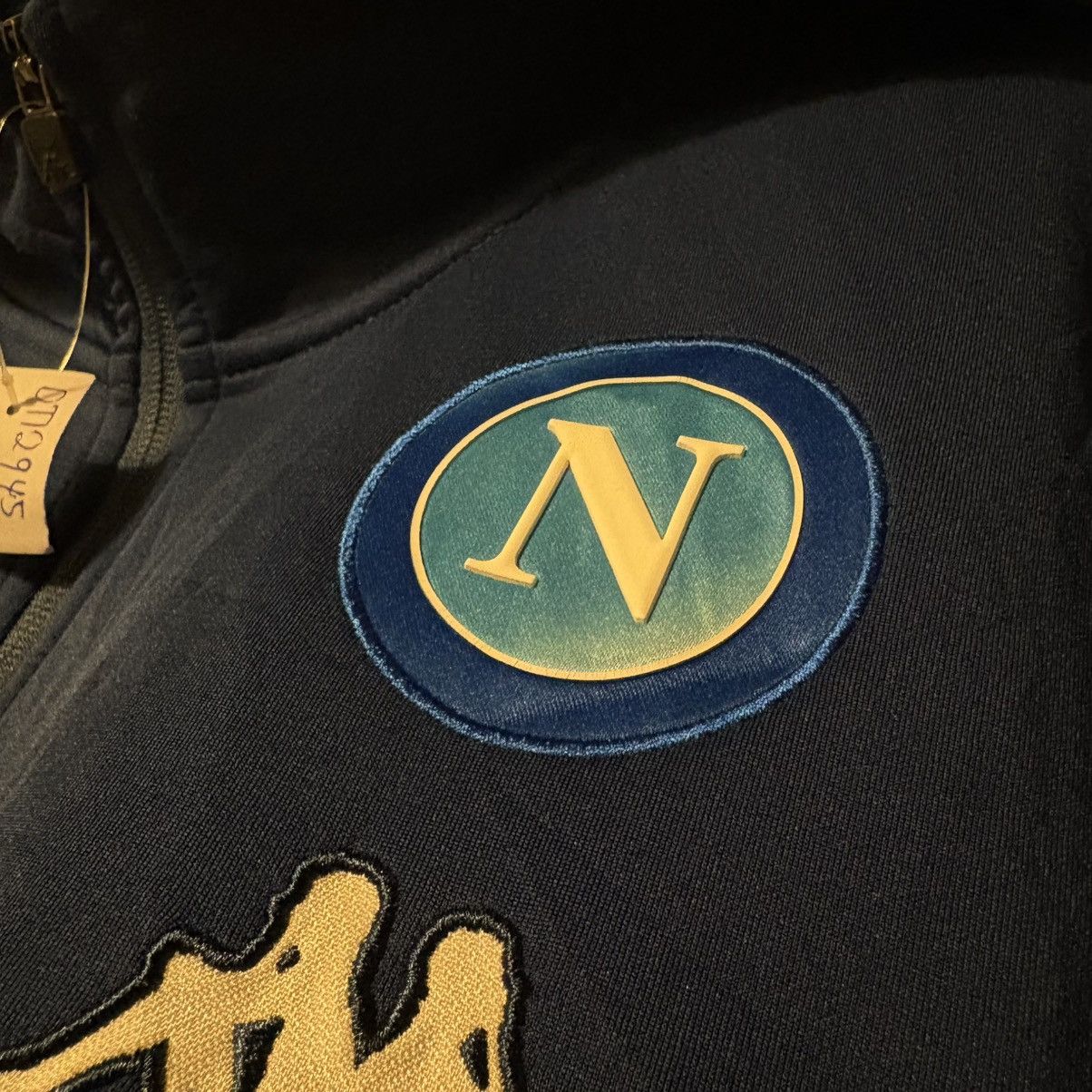 Kappa 2019-2020 SSC Napoli Kappa Track Jacket Player Issue Size US M / EU 48-50 / 2 - 3 Thumbnail