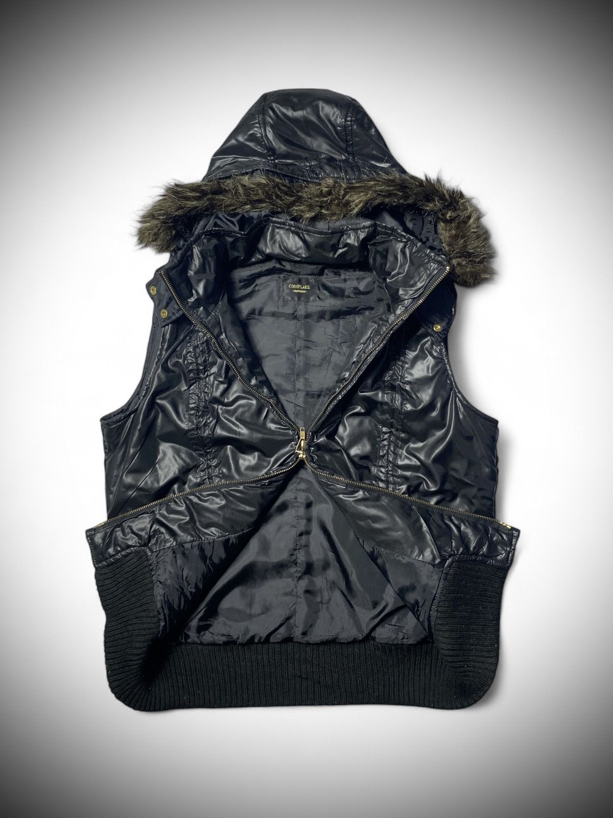 Japanese Brand Cornflake Vest Fur Style Size US L / EU 52-54 / 3 - 2 Thumbnail
