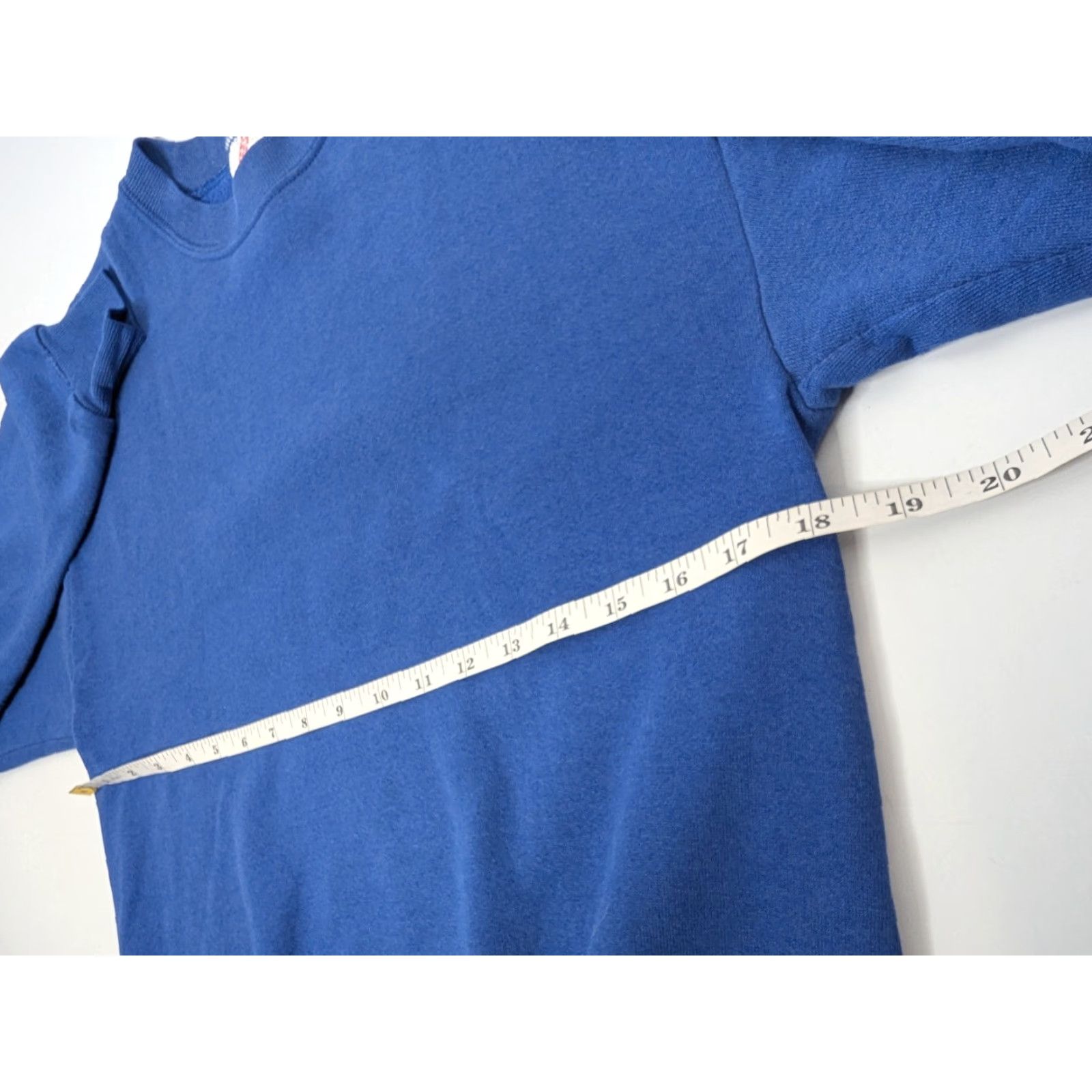 Jerzees VINTAGE Jerzees Crewneck Sweatshirt Blue USA Made 90s Size M Unisex Adults Pullover Crew Neck Cotton Polyester Fleece Size US M / EU 48-50 / 2 - 6 Thumbnail