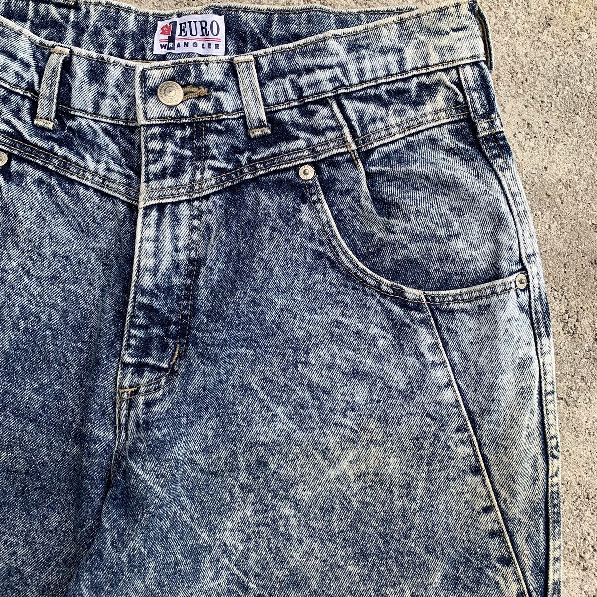Wrangler Vintage 90s Wrangler Acid Wash Tapered Dirty Wash Denim W30 Size US 30 / EU 46 - 6 Thumbnail