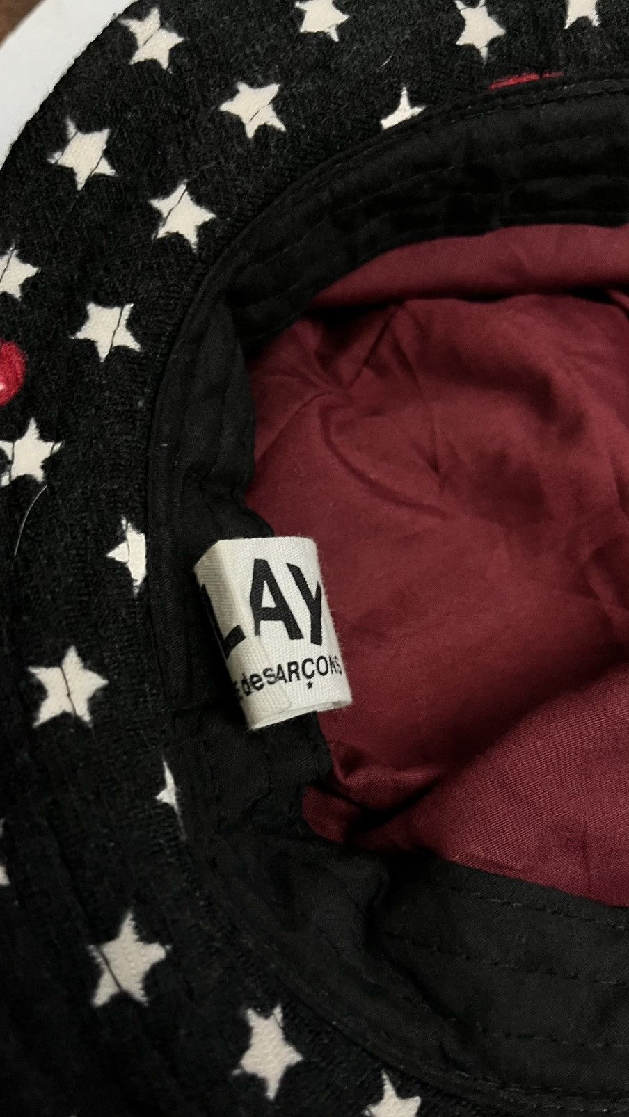 Comme des Garcons PLAY Gorro Piluso (Bucket Hat) Comme des Garçons PLAY Size ONE SIZE - 3 Thumbnail