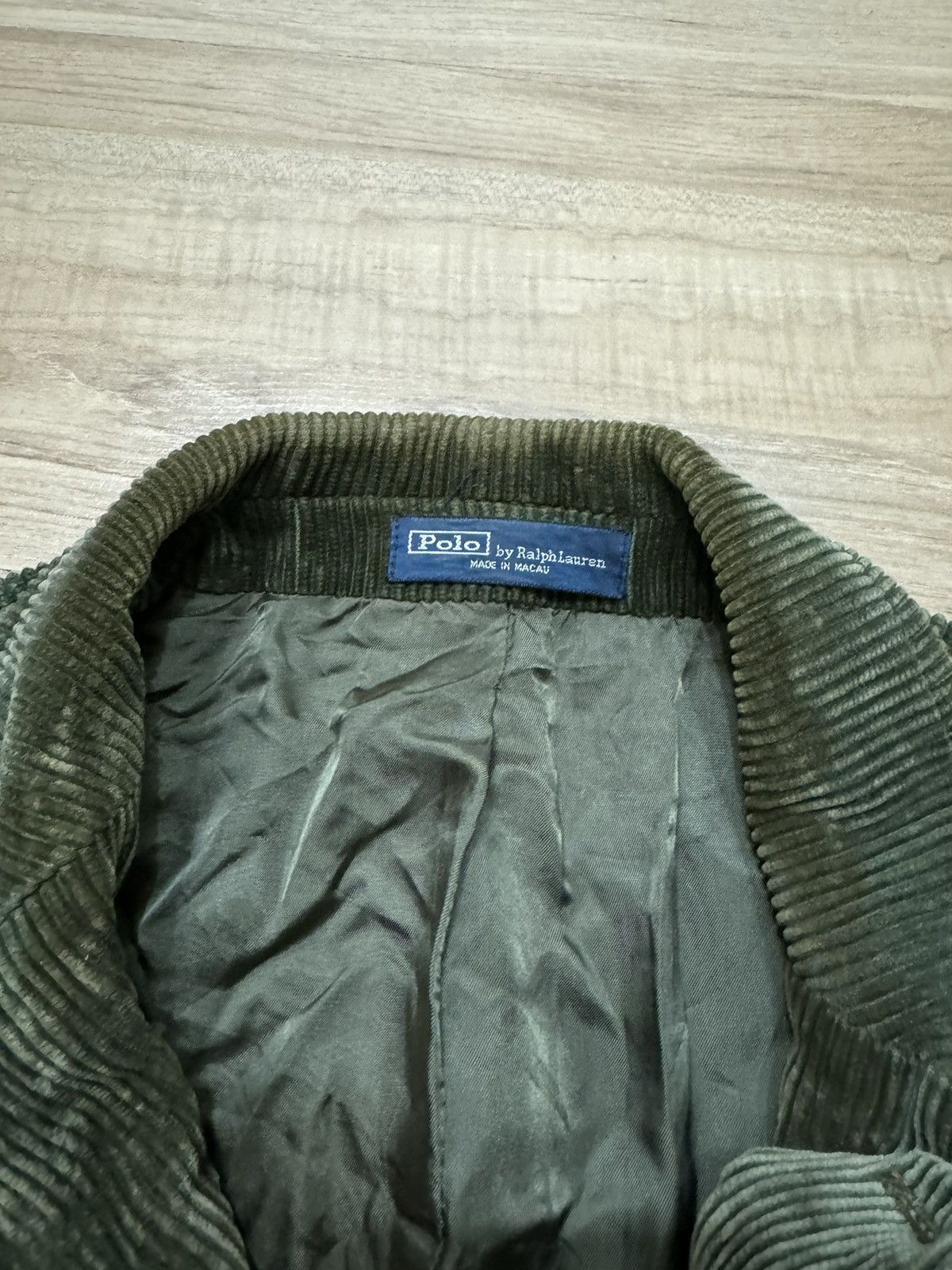 Vintage Vintage Polo Ralph Lauren Corduroy Jacket Size US M / EU 48-50 / 2 - 2 Thumbnail
