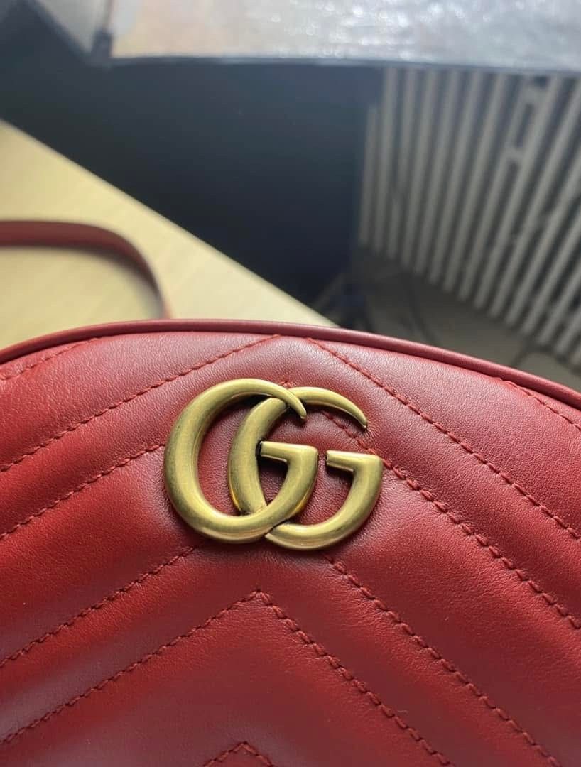Gucci Gucci GG Marmont Matelassé Belt Bag Size ONE SIZE - 17 Thumbnail