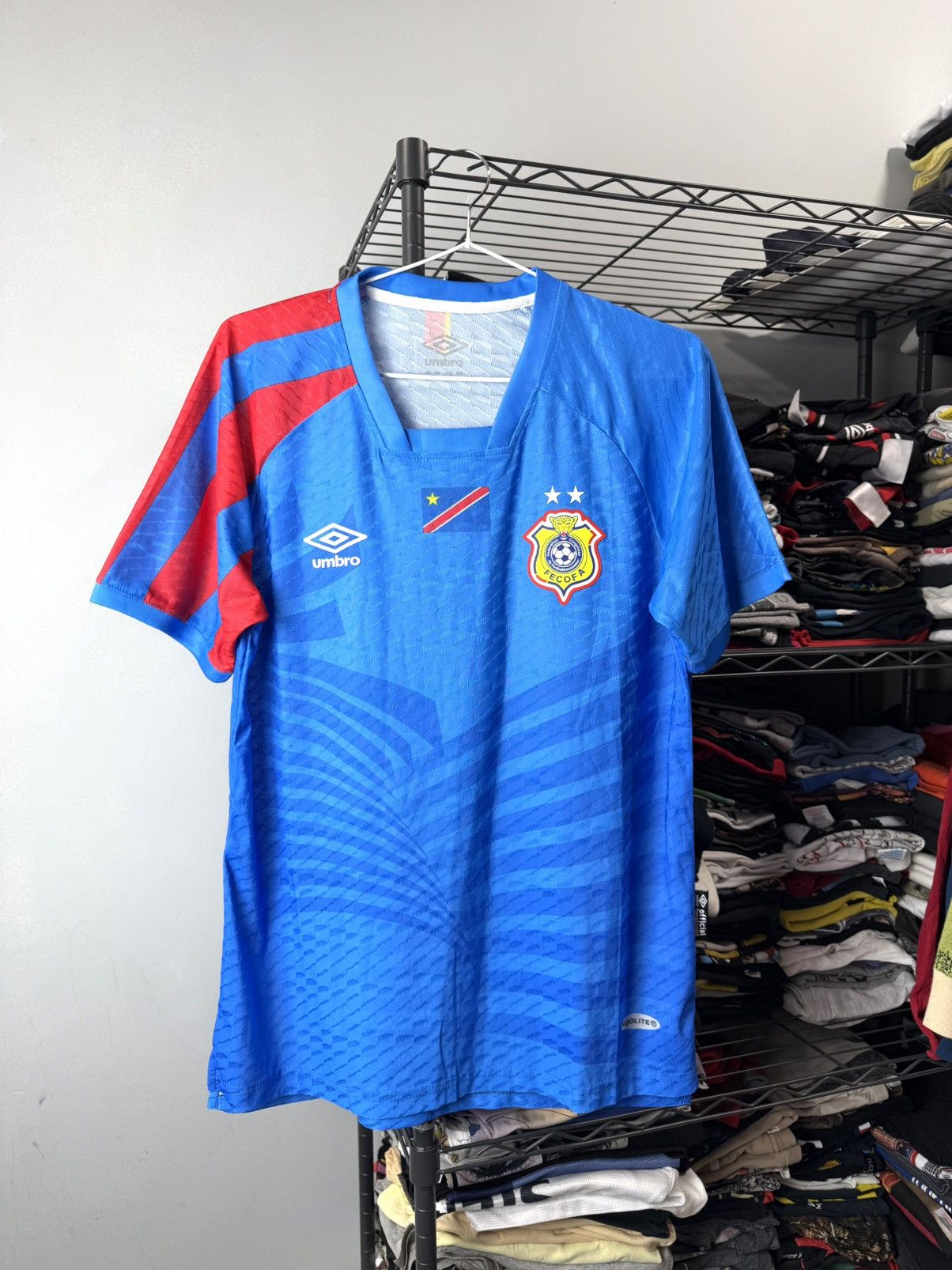 Umbro Vintage Umbro Congo Soccer Jersey T Shirt Football Size US M / EU 48-50 / 2 - 1 Thumbnail