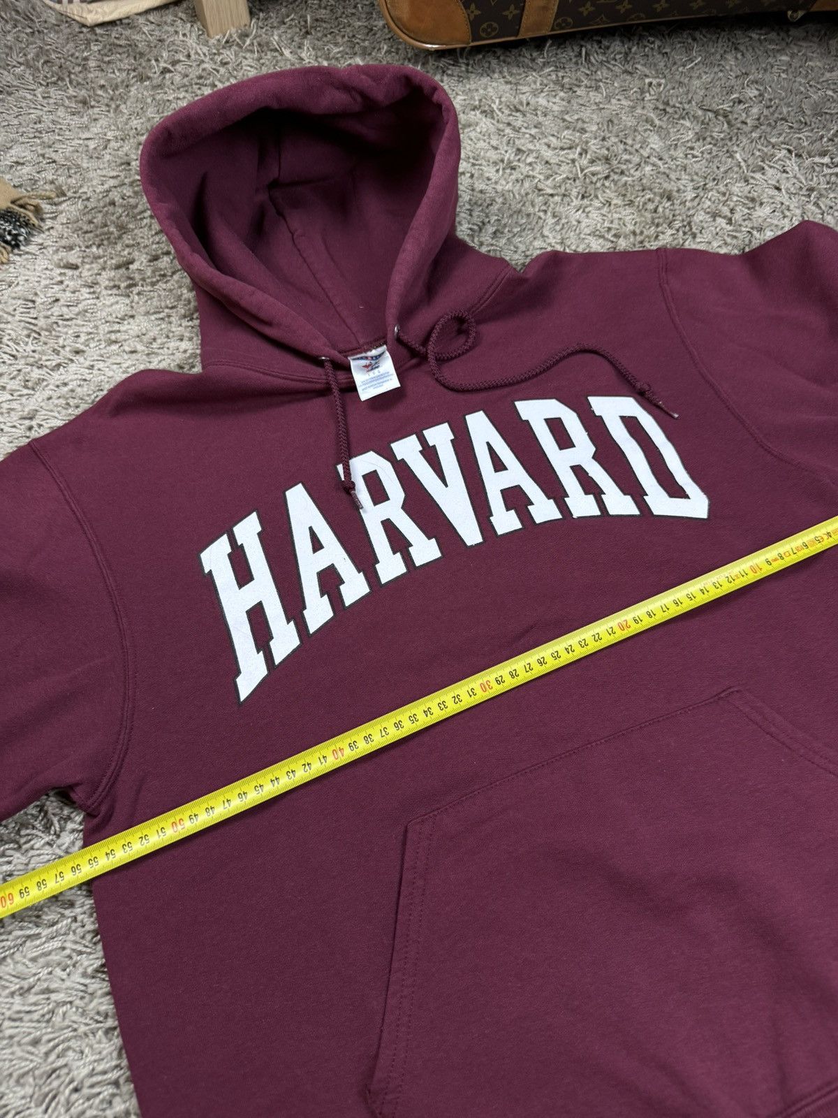 Jerzees Vintage hoodie Jerzees Harvard University original item Size US L / EU 52-54 / 3 - 4 Thumbnail