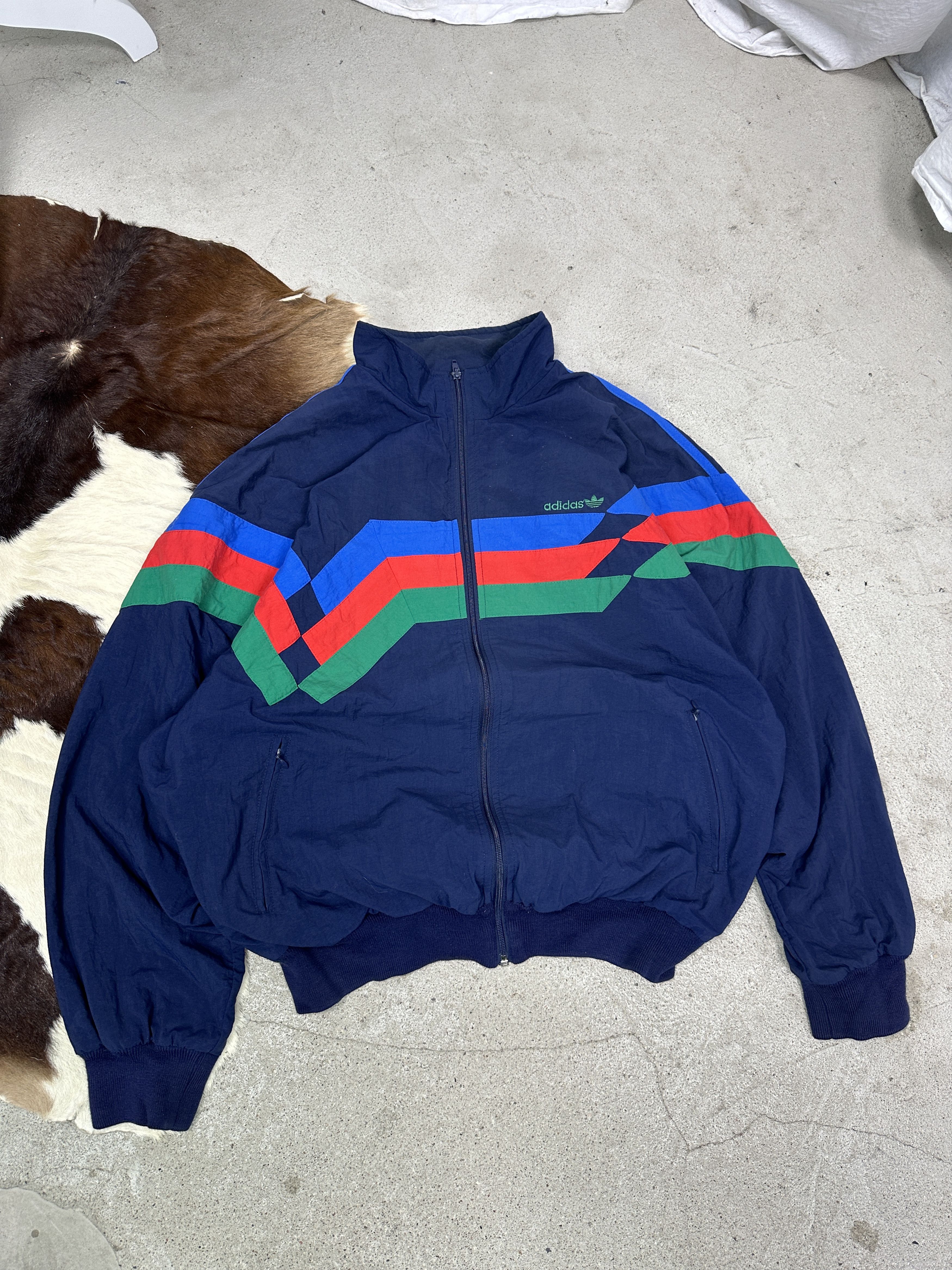 Vintage Sporty Streetwear Windbreaker Jacket 90s