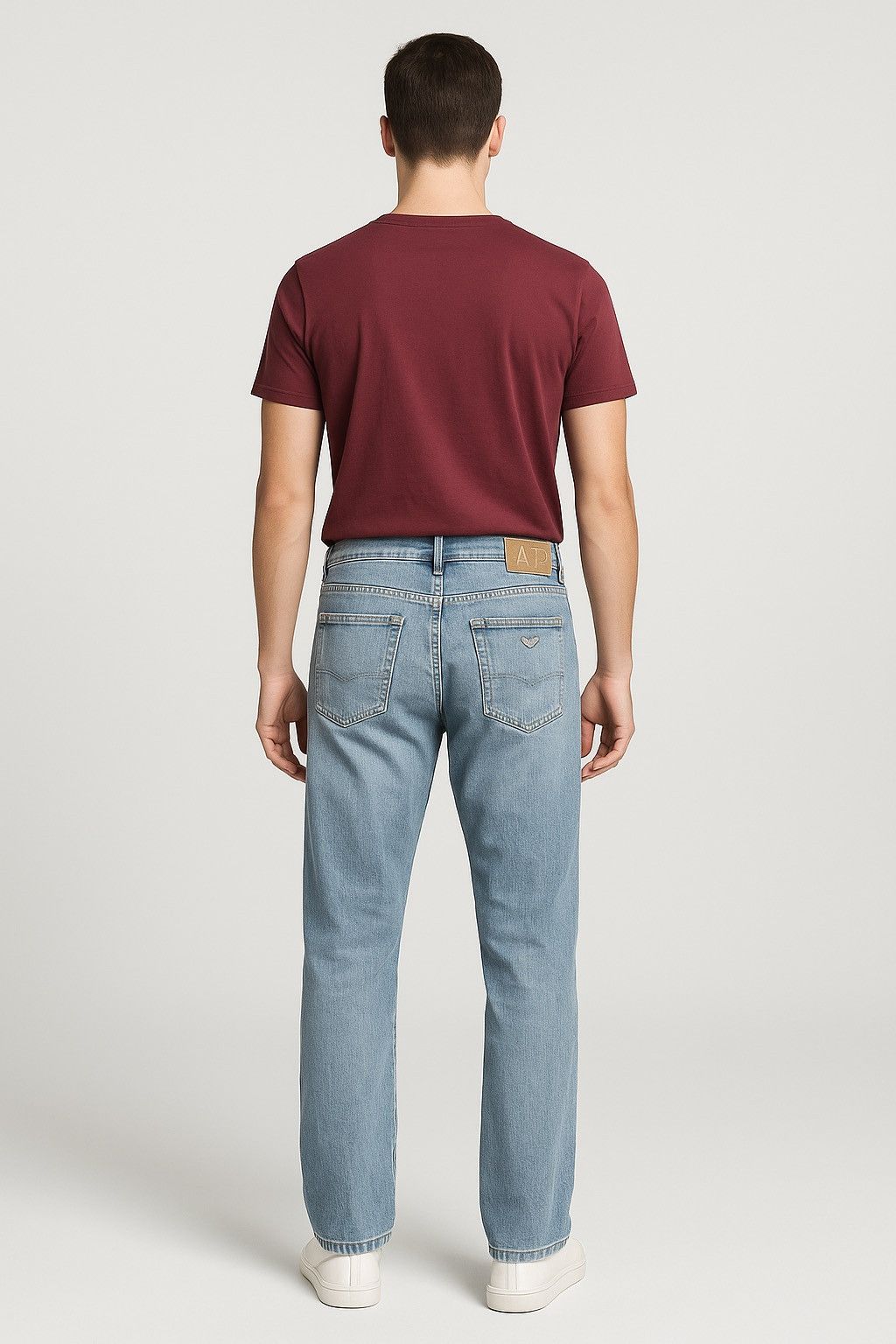 Armani AJ Armani Jeans Indigo 004 Collector | Made in Italy | 34x33 Size US 34 / EU 50 - 3 Thumbnail
