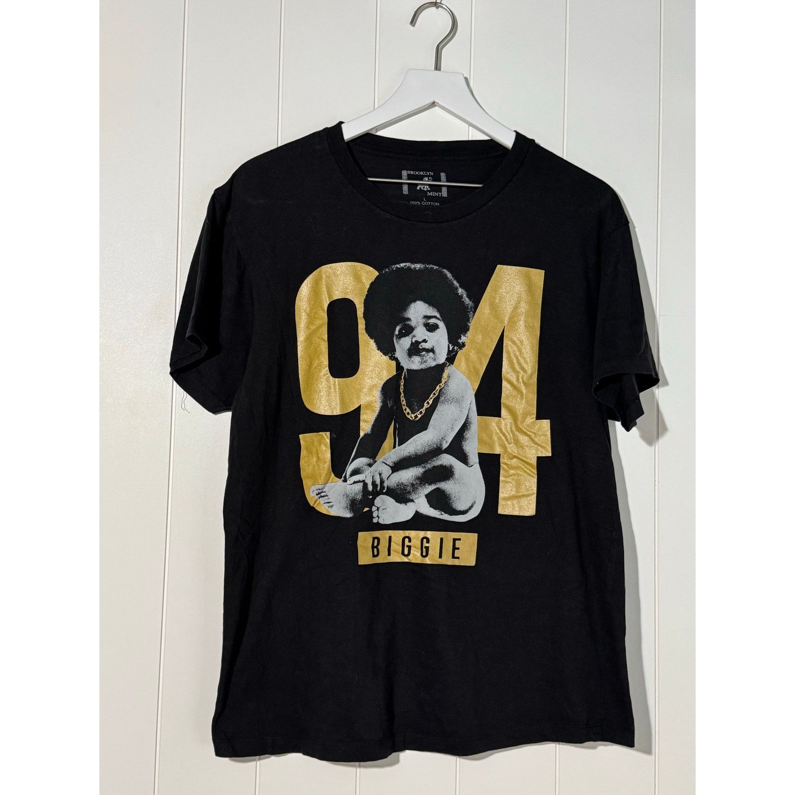 Other Notorious B.I.G. Big Poppa Ready To Die 1994 Graphic Large Size L / US 10 / IT 46 - 1 Thumbnail