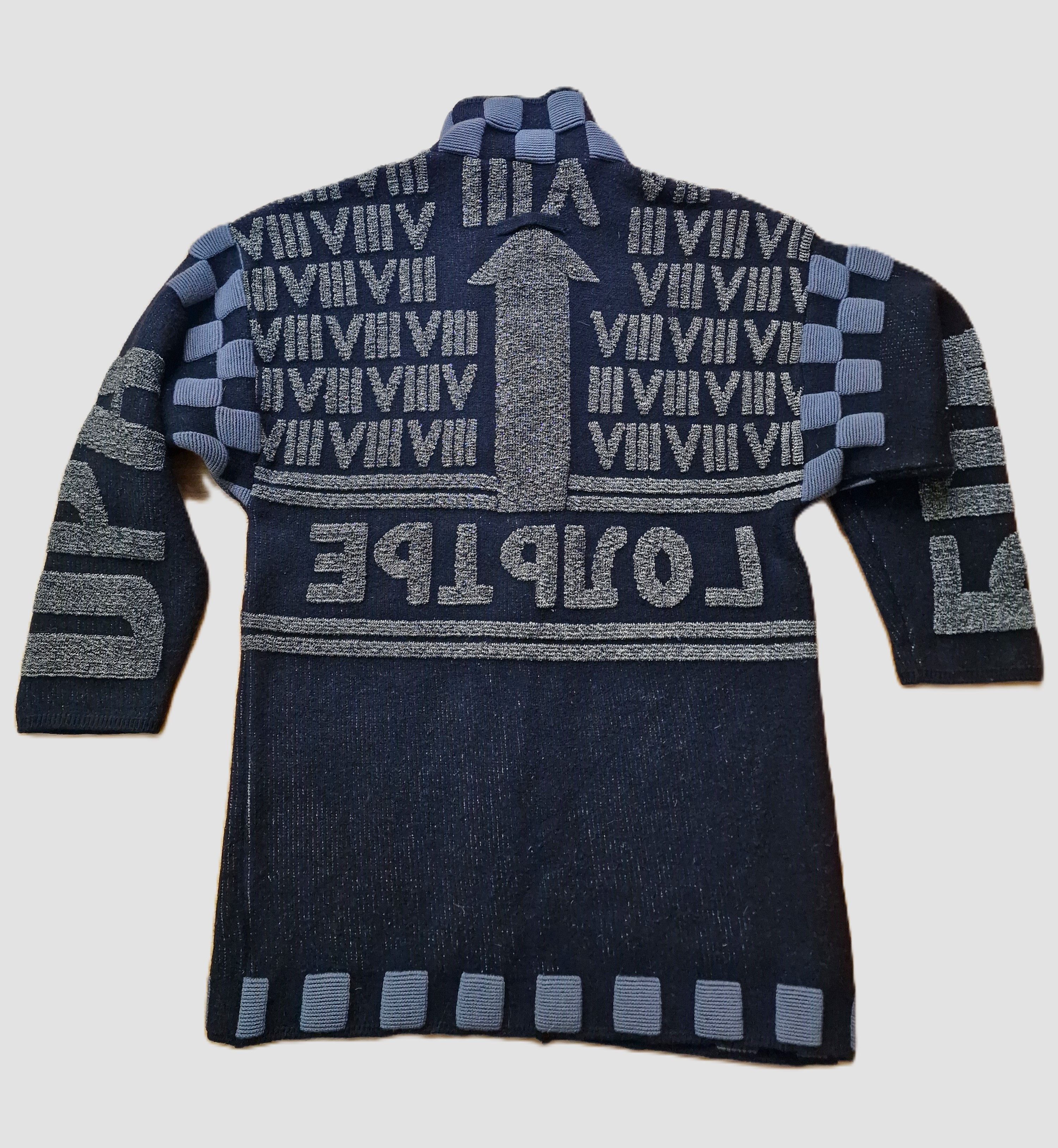 Jean Paul Gaultier Jean Paul Gaultier Equator F/W 1986 Russian Lurex Sweater Size US L / EU 52-54 / 3 - 7 Thumbnail