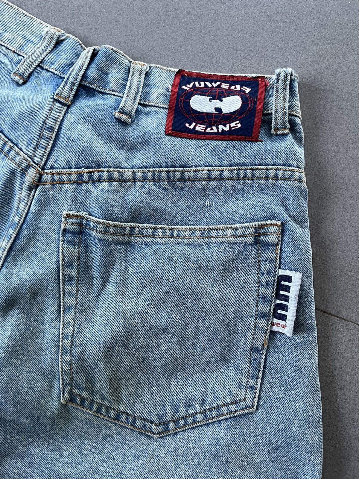 Wu-Tang Clan WU-TANG CLAN WUWEAR VINTAGE DENIM BAGGY JORDS SHORT PANTS Size US 30 / EU 46 - 5 Thumbnail