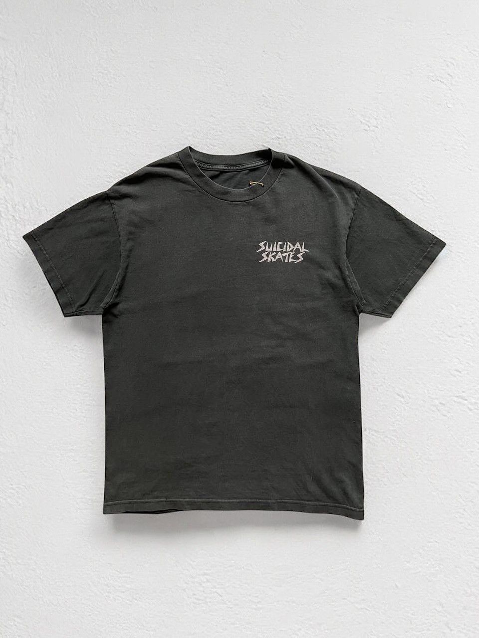 Sex Skateboards × Stussy × Vintage SUICIDAL SKATES GRAPHIC TEE VINTAGE SKATEBOARDING BRAND USA🇺🇸 Size US M / EU 48-50 / 2 - 2 Thumbnail