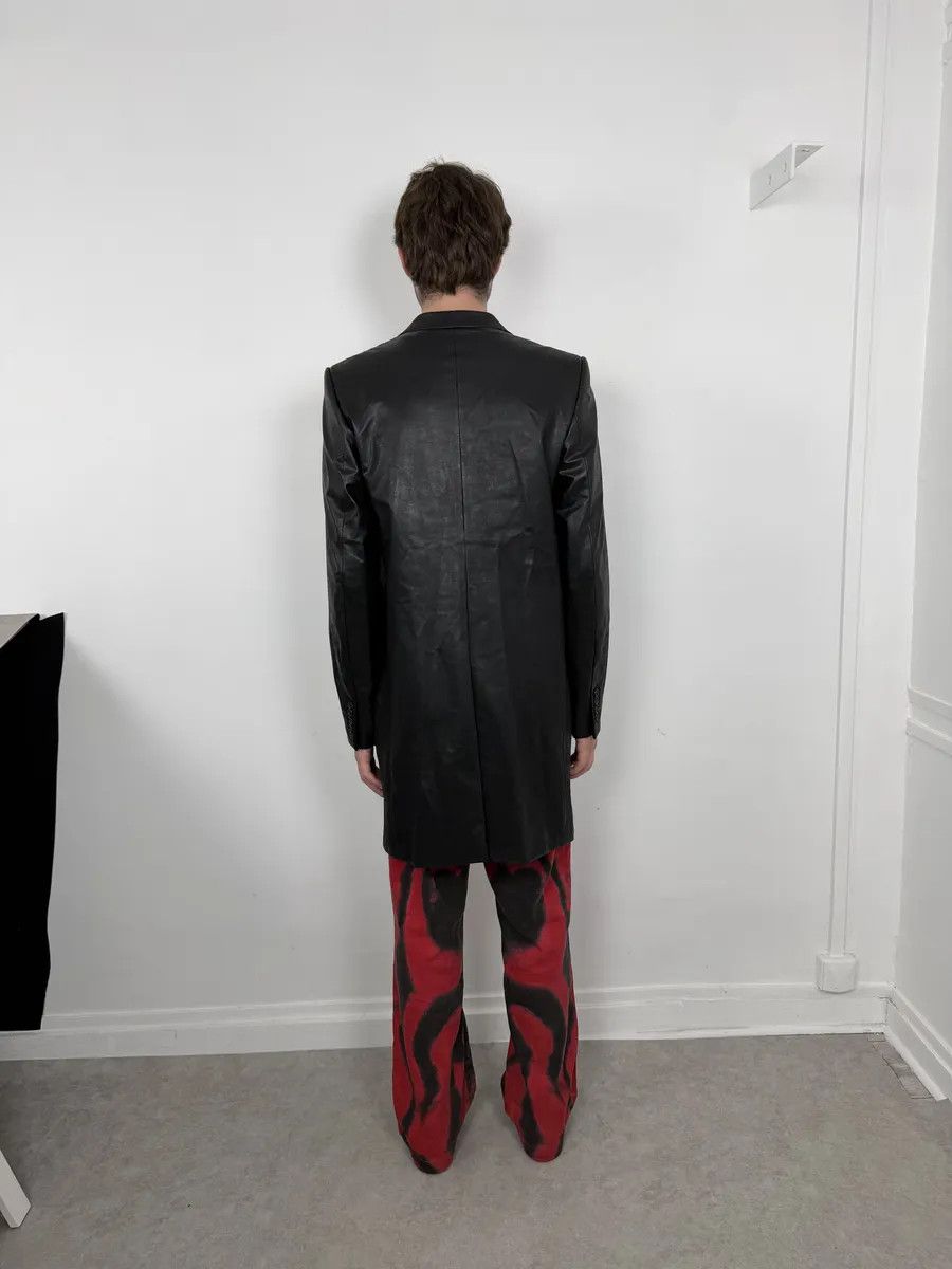Dior AW2003 Dior PVC Black Luster Obscure Trench Coat by Hedi Slimane Size US M / EU 48-50 / 2 - 4 Thumbnail