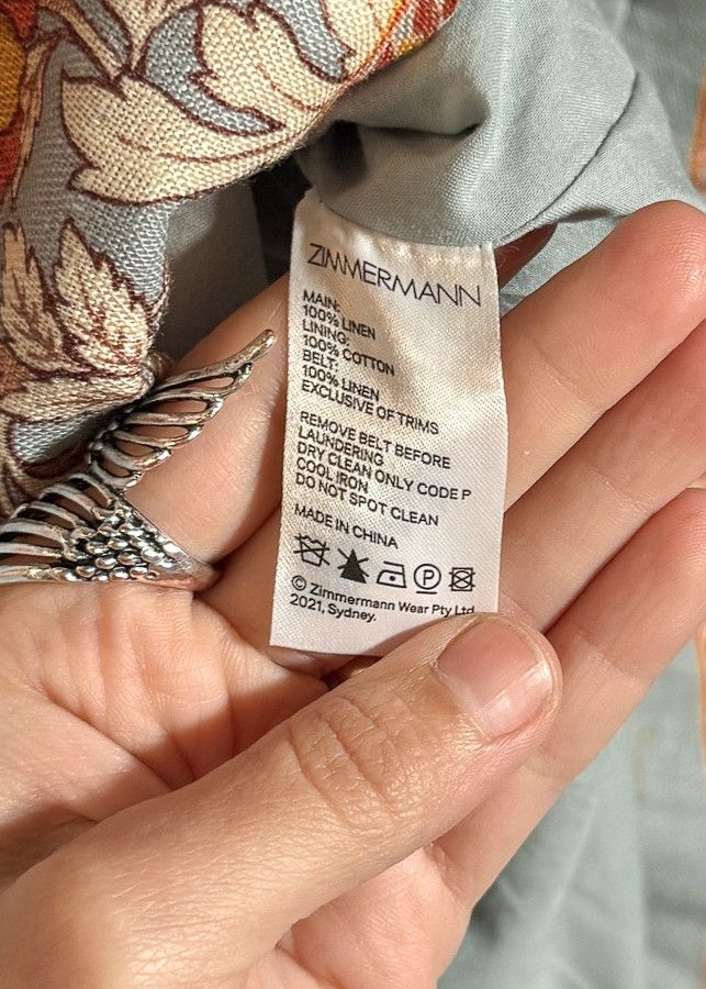 Zimmermann Zimmermann Grey Floral Belted Shorts - 3 Size 32" / US 10 / IT 46 - 12 Thumbnail