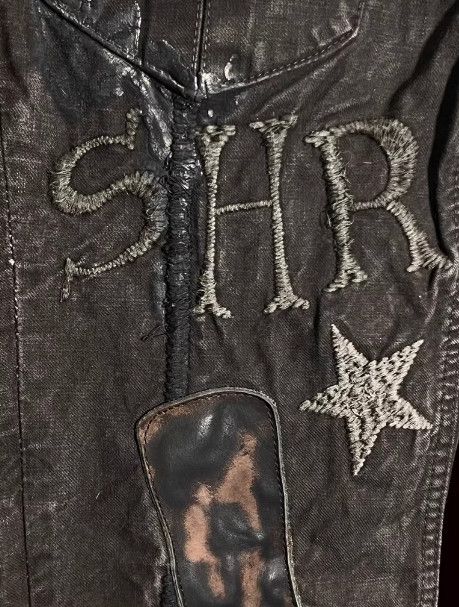 Share Spirit Homme SHARE SPIRIT Embroidered Patchwork Denim Jeans Size US 36 / EU 52 - 8 Thumbnail