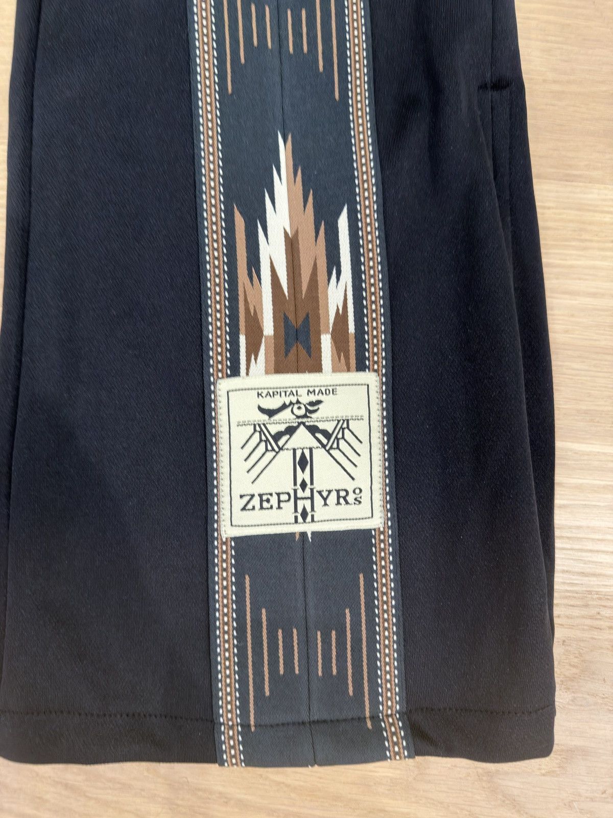 Kapital Kapital Jersey Kochi Track Pants Black Zephyr Size US 34 / EU 50 - 6 Thumbnail