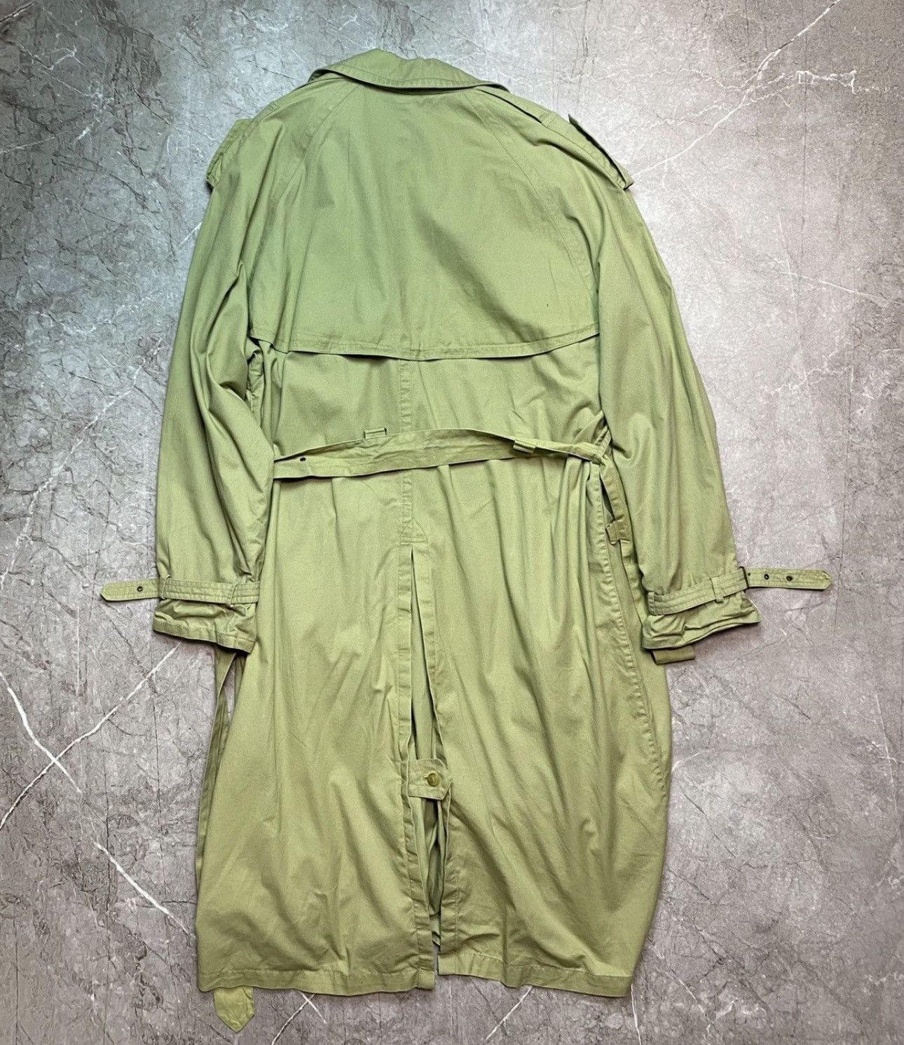 Yves Saint Laurent Vintage 90s Yves Saint Laurent YSL trench coat Jacket Size US M / EU 48-50 / 2 - 2 Thumbnail