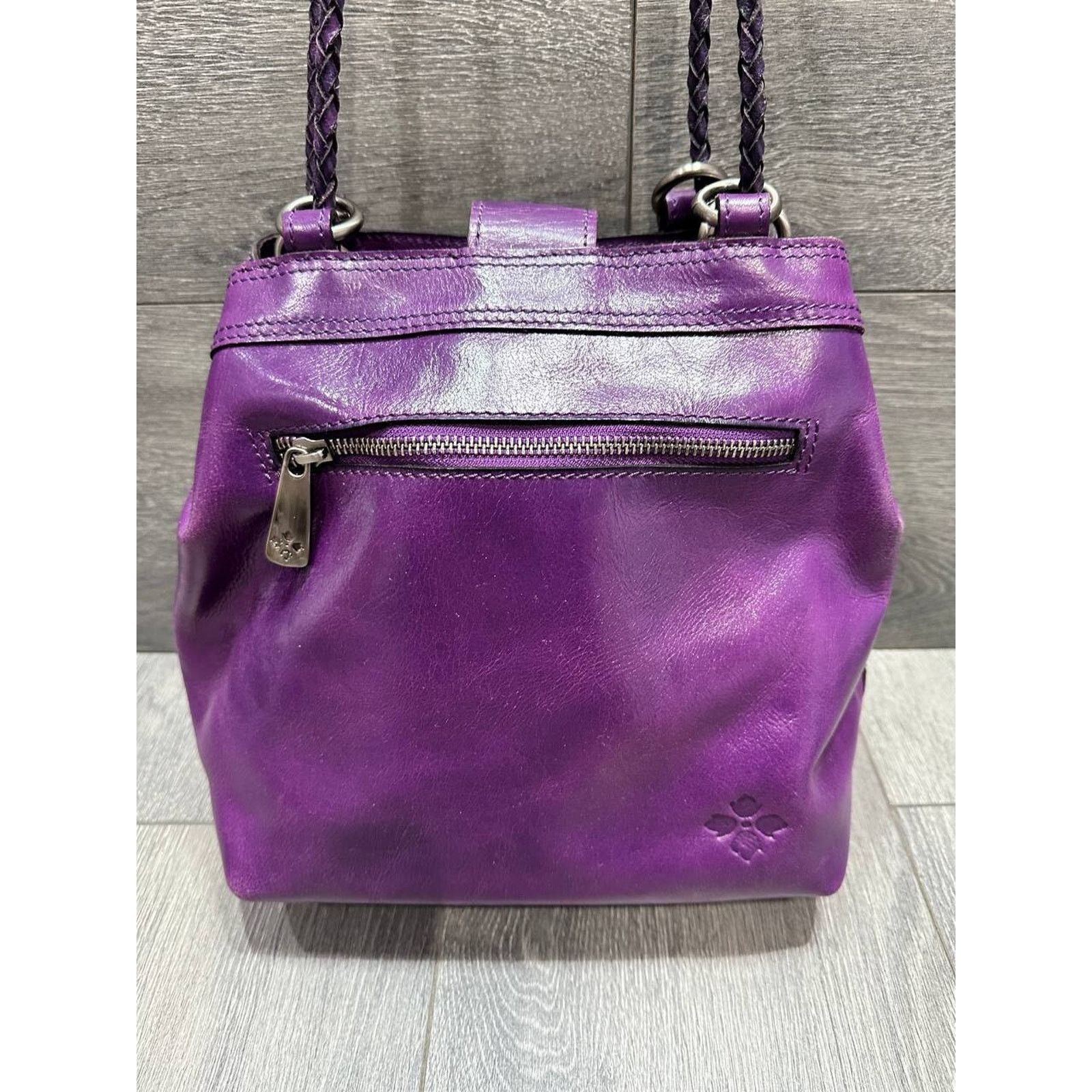 Patricia Nash Patricia Nash Discovery Bucket Bag Plum Jam shoulder B000584 Size ONE SIZE - 8 Thumbnail