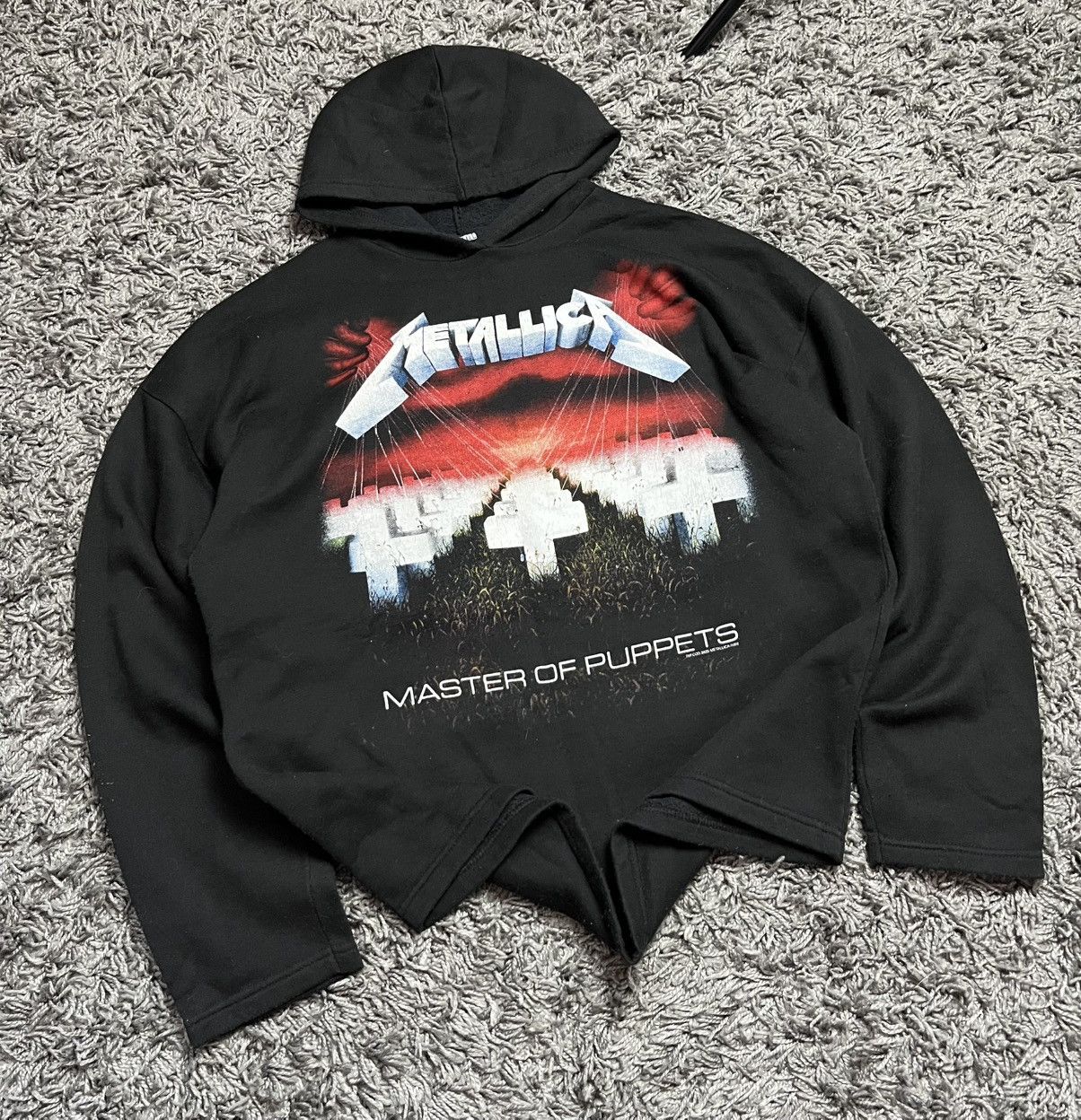 Metallica 2002 Metallica Master of Puppets Hoodie - Boxy Fit - Size US XL / EU 56 / 4 - 1 Thumbnail