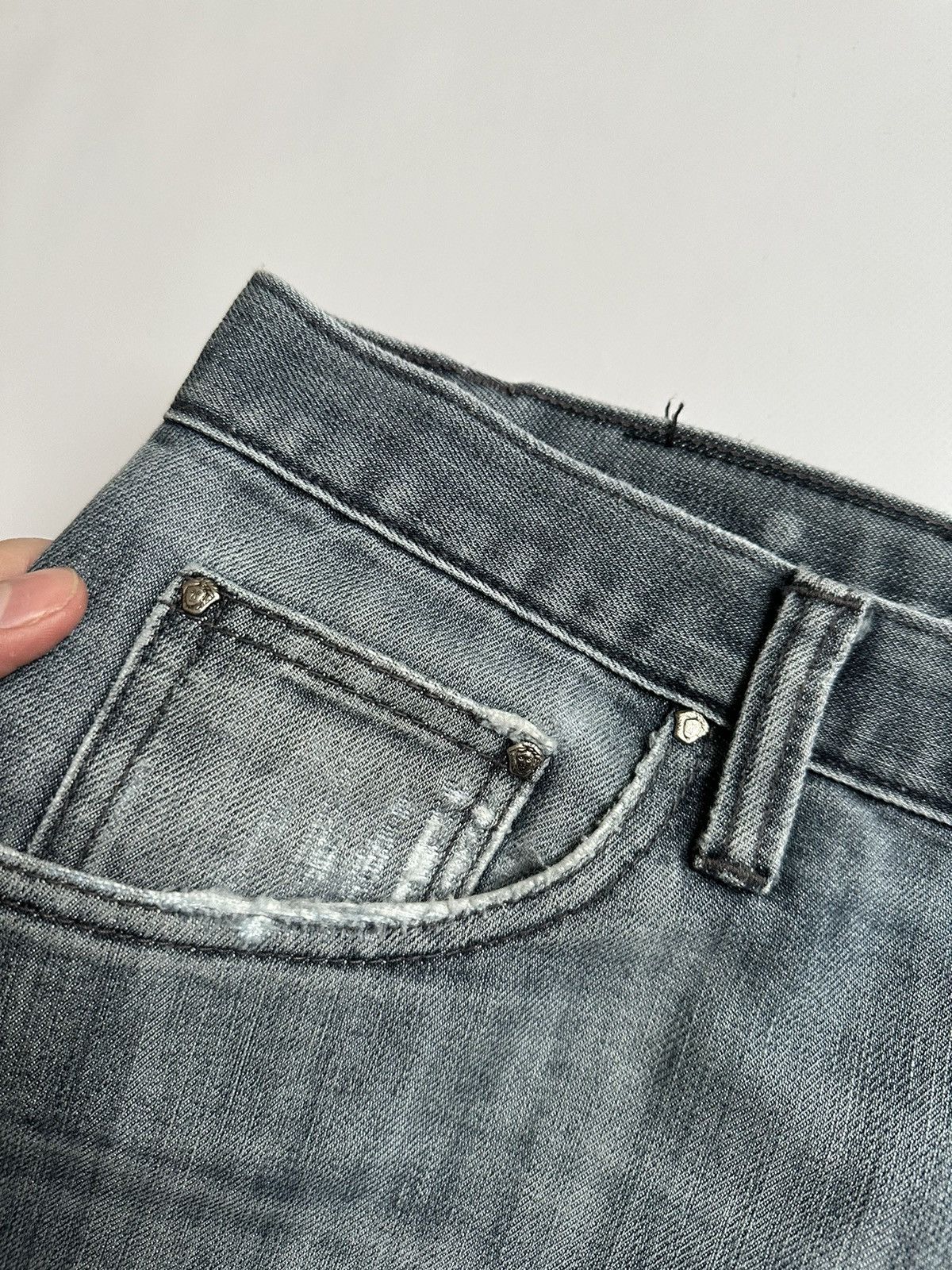 Vintage Vintage Versace Jeans Couture Medusa Straight Jeans size 38 Size US 38 / EU 54 - 12 Thumbnail
