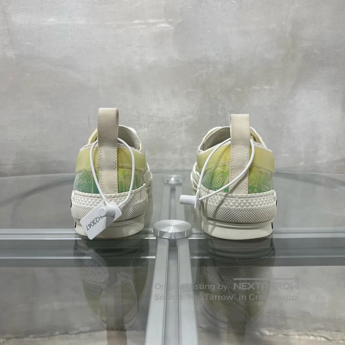 Dior Dior × Shawn Stussy collaboration edition B23, yellow-gree Size US 5 / IT 35 - 6 Thumbnail
