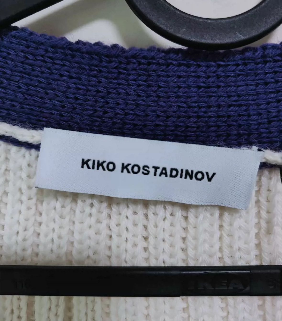Kiko Kostadinov Kiko Kostadinov 22fw 22aw Blue and White Cardigan Size US M / EU 48-50 / 2 - 3 Thumbnail
