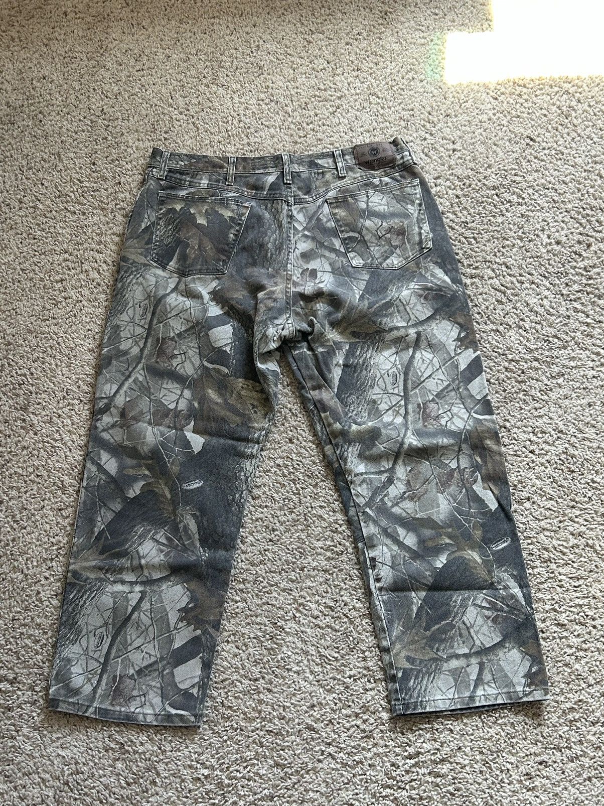 Realtree × Vintage × Wrangler Crazy Vintage Wrangler Double Knee Realtree Pants Size US 40 / EU 56 - 2 Thumbnail