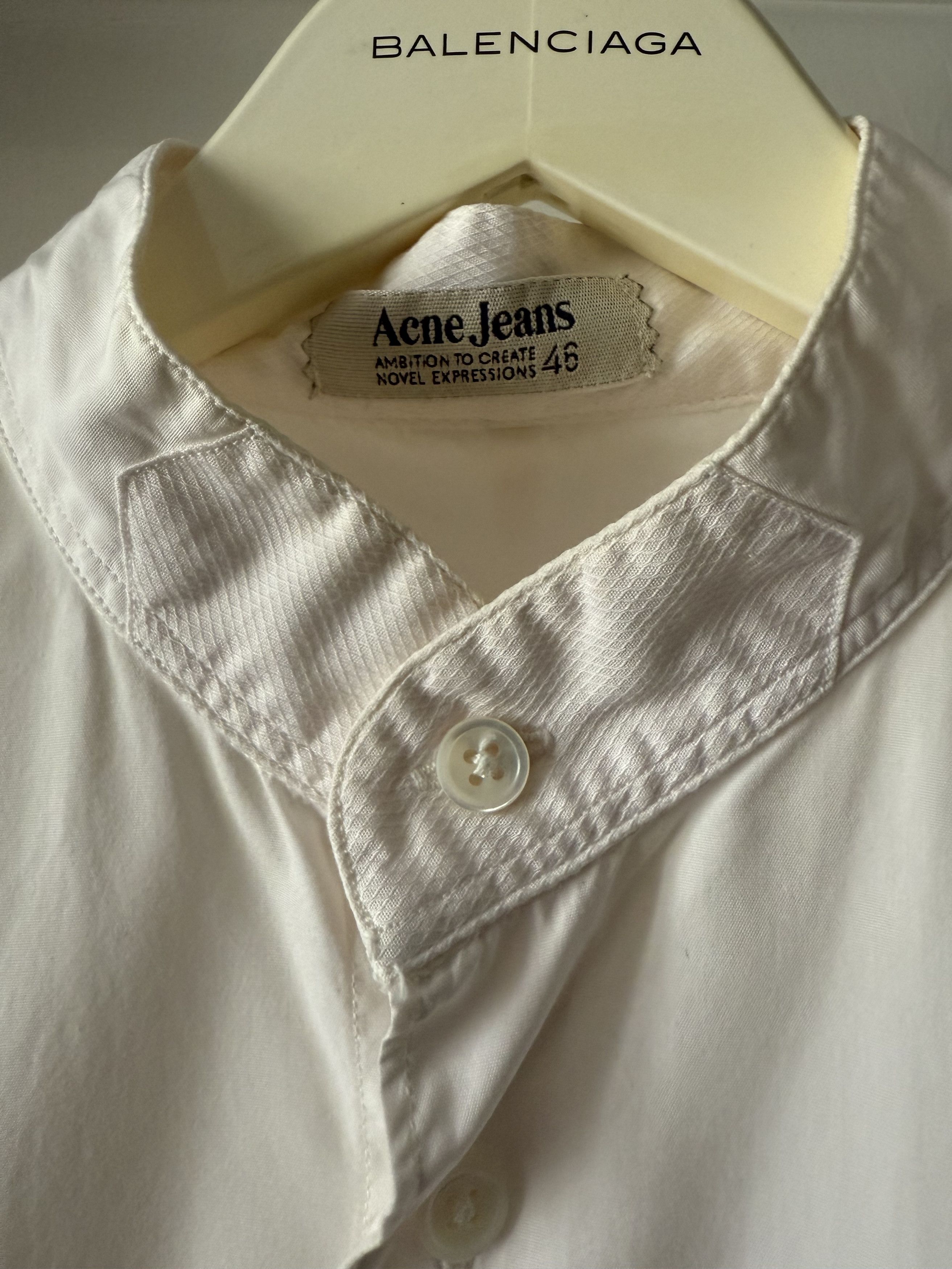 Acne Studios ACNE JEANS SHIRT SIZE 46 Light pink Size US S / EU 44-46 / 1 - 8 Thumbnail