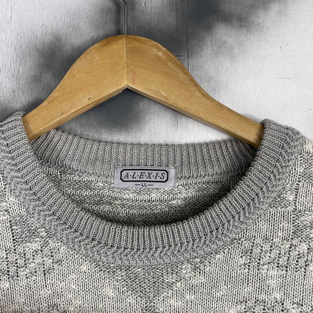 Homespun Knitwear × Japanese Brand Vintage Alexis Stripes Knitwear Size US L / EU 52-54 / 3 - 5 Thumbnail