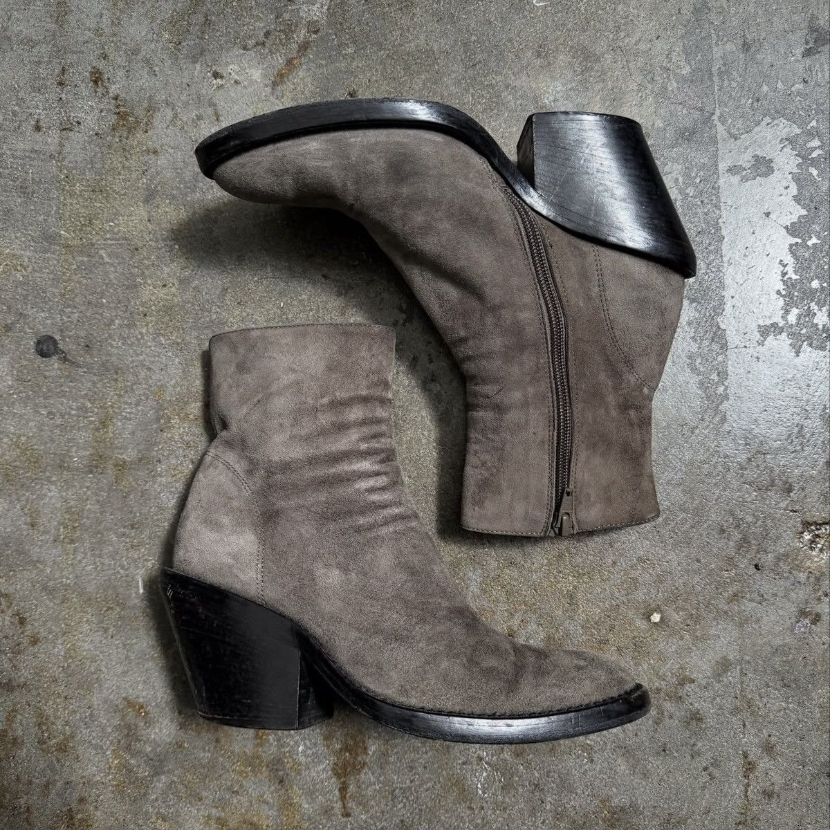 Ann Demeulemeester ANN DEMEULEMEESTER ANKLE BOOT - BROWN - 37 Size US 7 / IT 37 - 1 Thumbnail