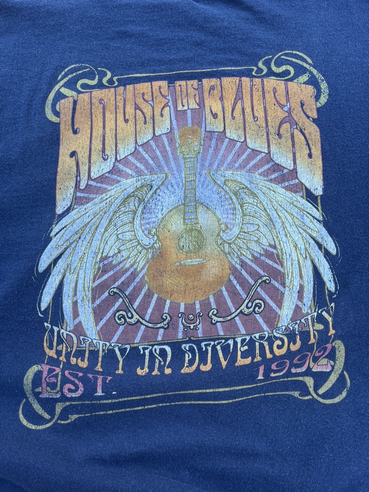 Band Tees VINTAGE Y2K HOUSE OF BLUES “MYRTLE BEACH” T-SHIRT Size US XL / EU 56 / 4 - 4 Thumbnail