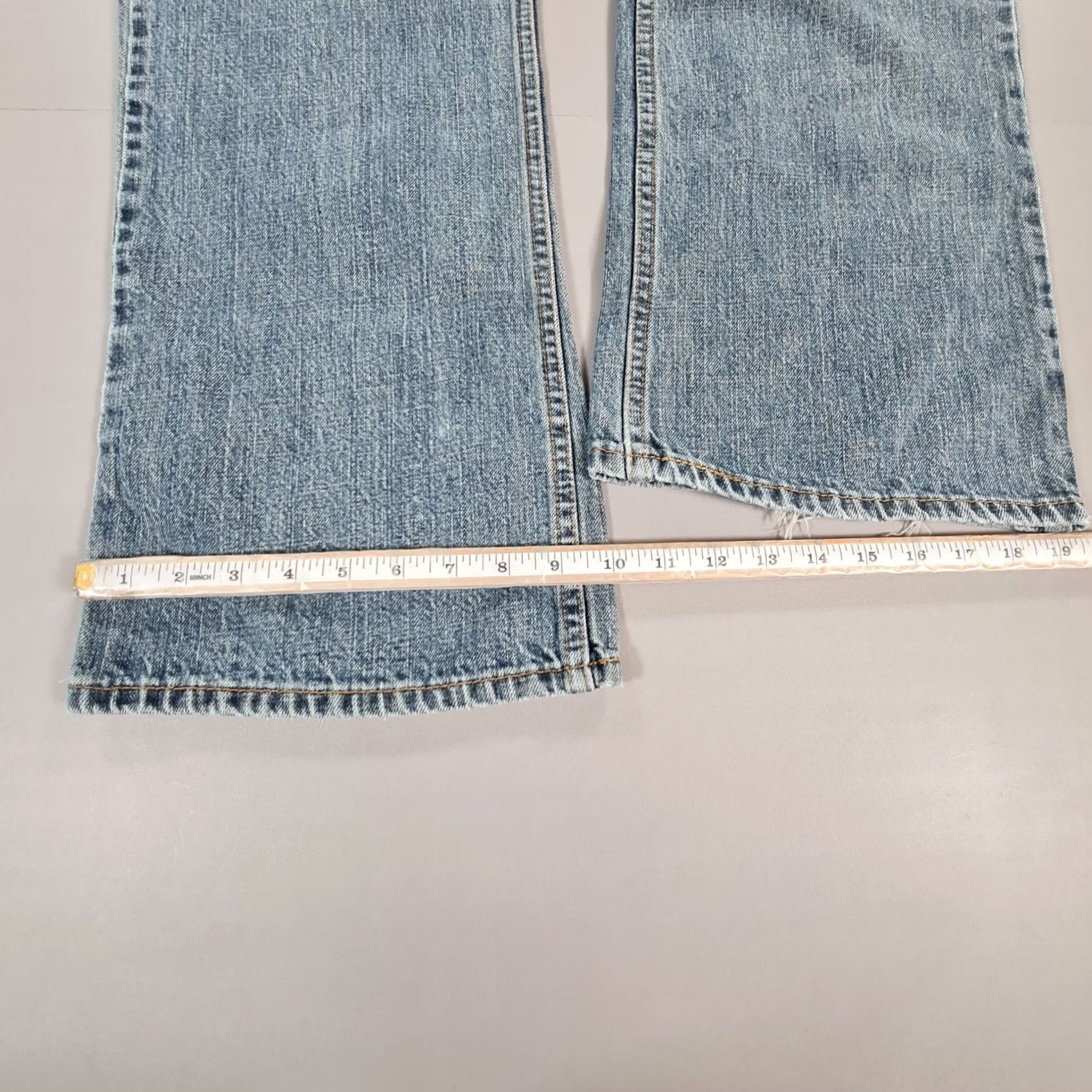 Levi's Levis 527 Jeans Mens W36 L32 Blue Bootcut Zip Fly Denim Regular Fit 5-Pocket City Retro Modern Classic USA Jeans Mens Size US 36 / EU 52 - 7 Thumbnail