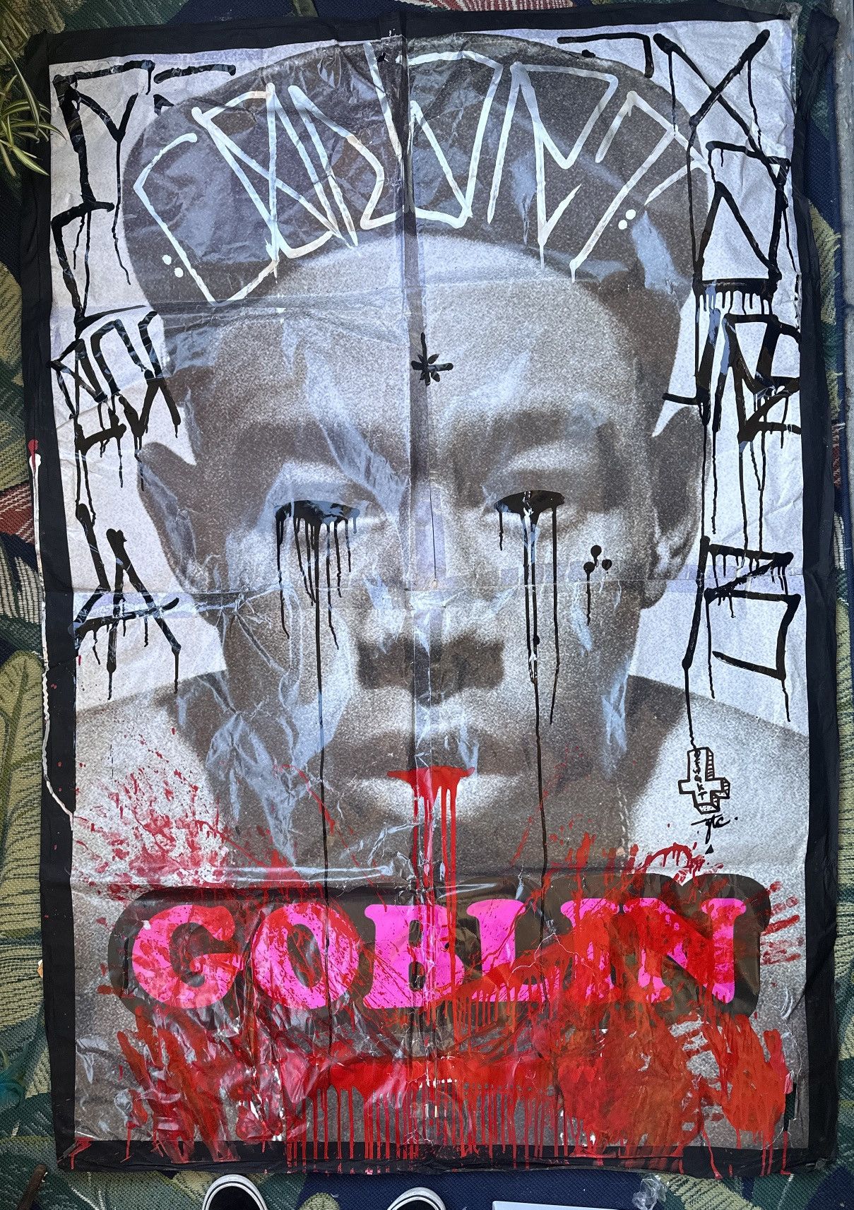 Golf Wang Tyler the creator GOBLIN album promo poster autographed Size ONE SIZE - 5 Thumbnail