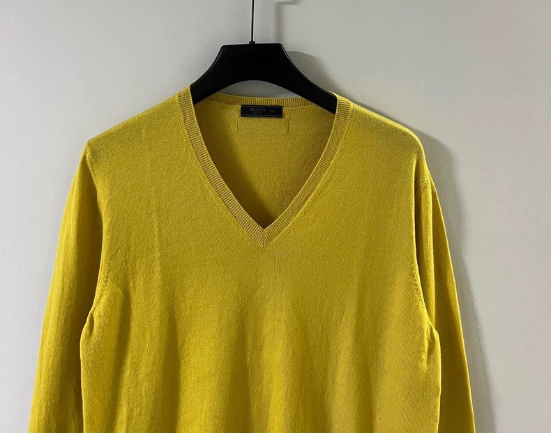 Prada Prada Wool knitwear sweater Size US L / EU 52-54 / 3 - 3 Thumbnail
