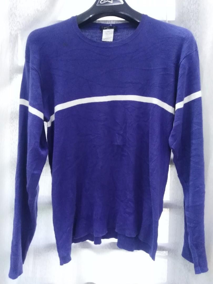 Agnes b. Homme French Stripe Knit LS