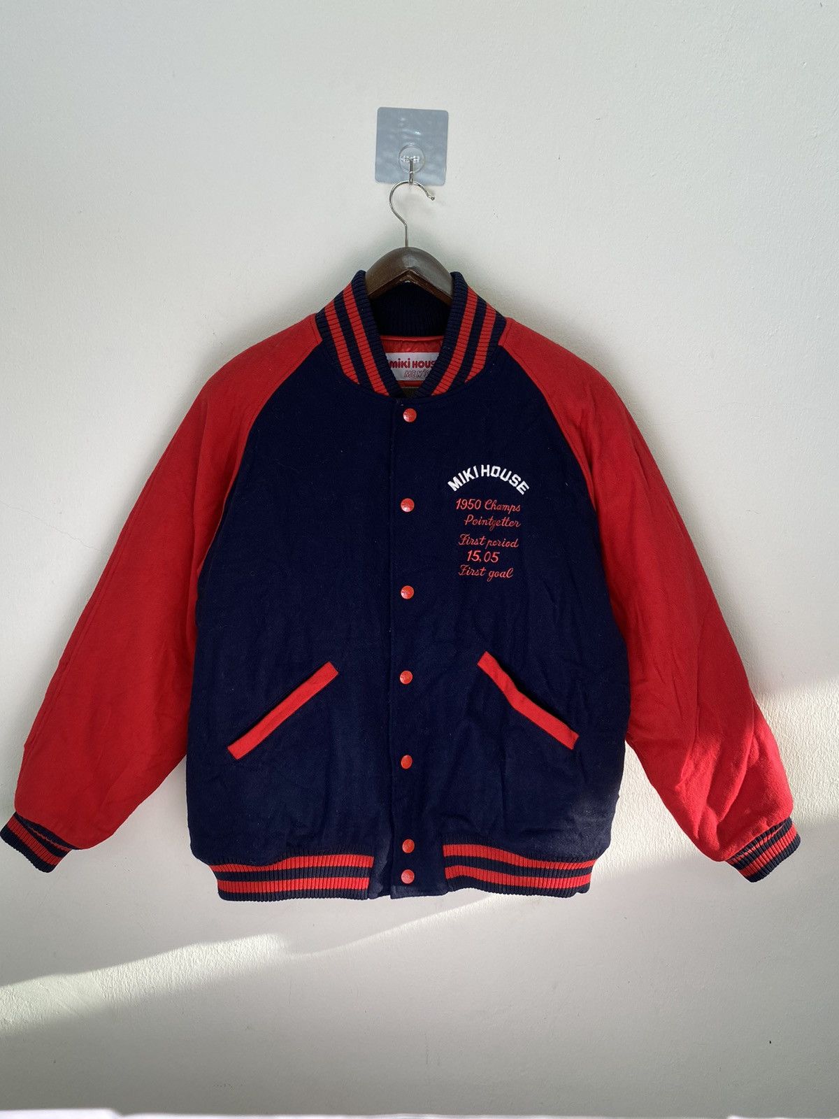 Disney Vtg Mickey Mouse Coach Bomber Jacket Made In Japan Size US M / EU 48-50 / 2 - 2 Thumbnail