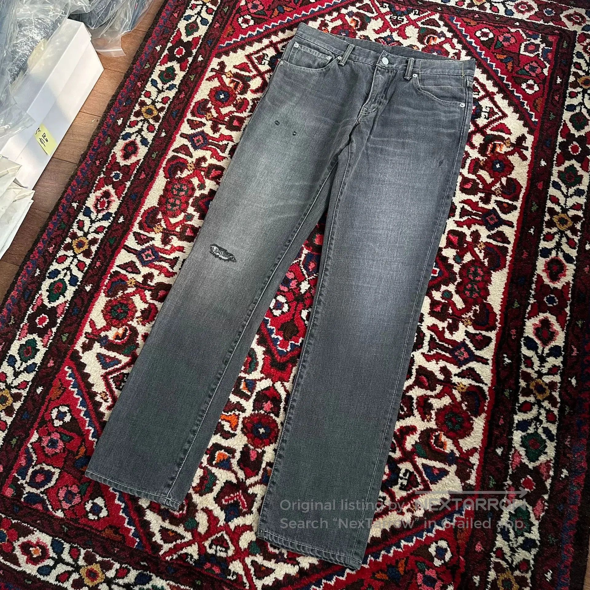 Levi's Black Denim Jeans from visvim and Levis. Size US 32 / EU 48 - 5 Thumbnail